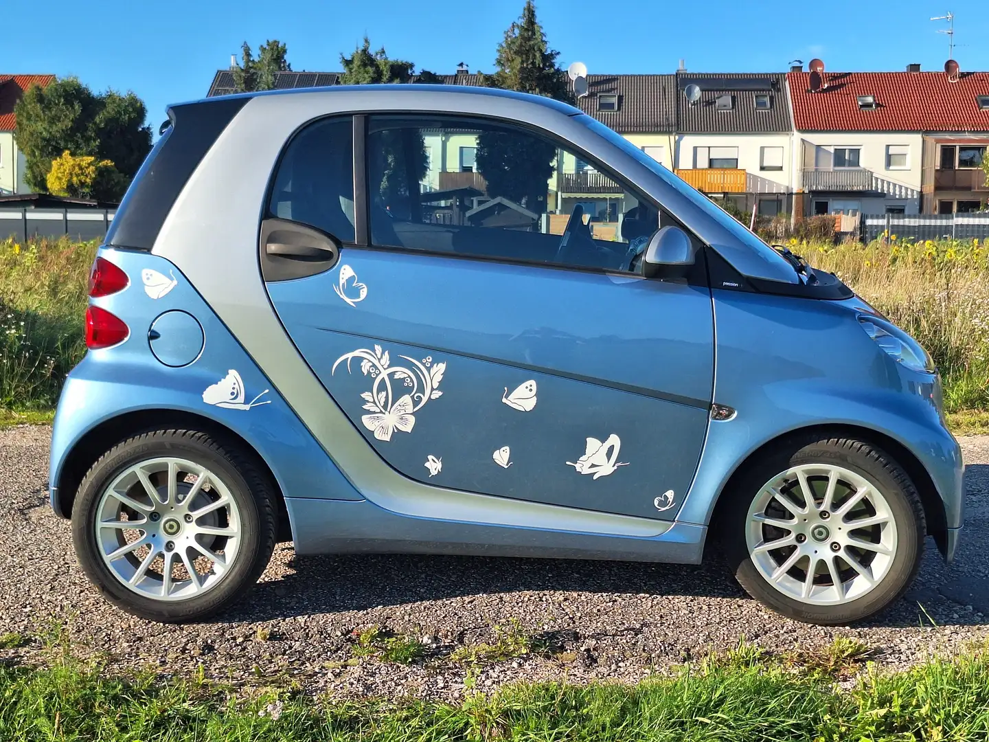 smart forTwo Stadtflitzer Coupe 451 mhd, TÜV neu Blau - 1