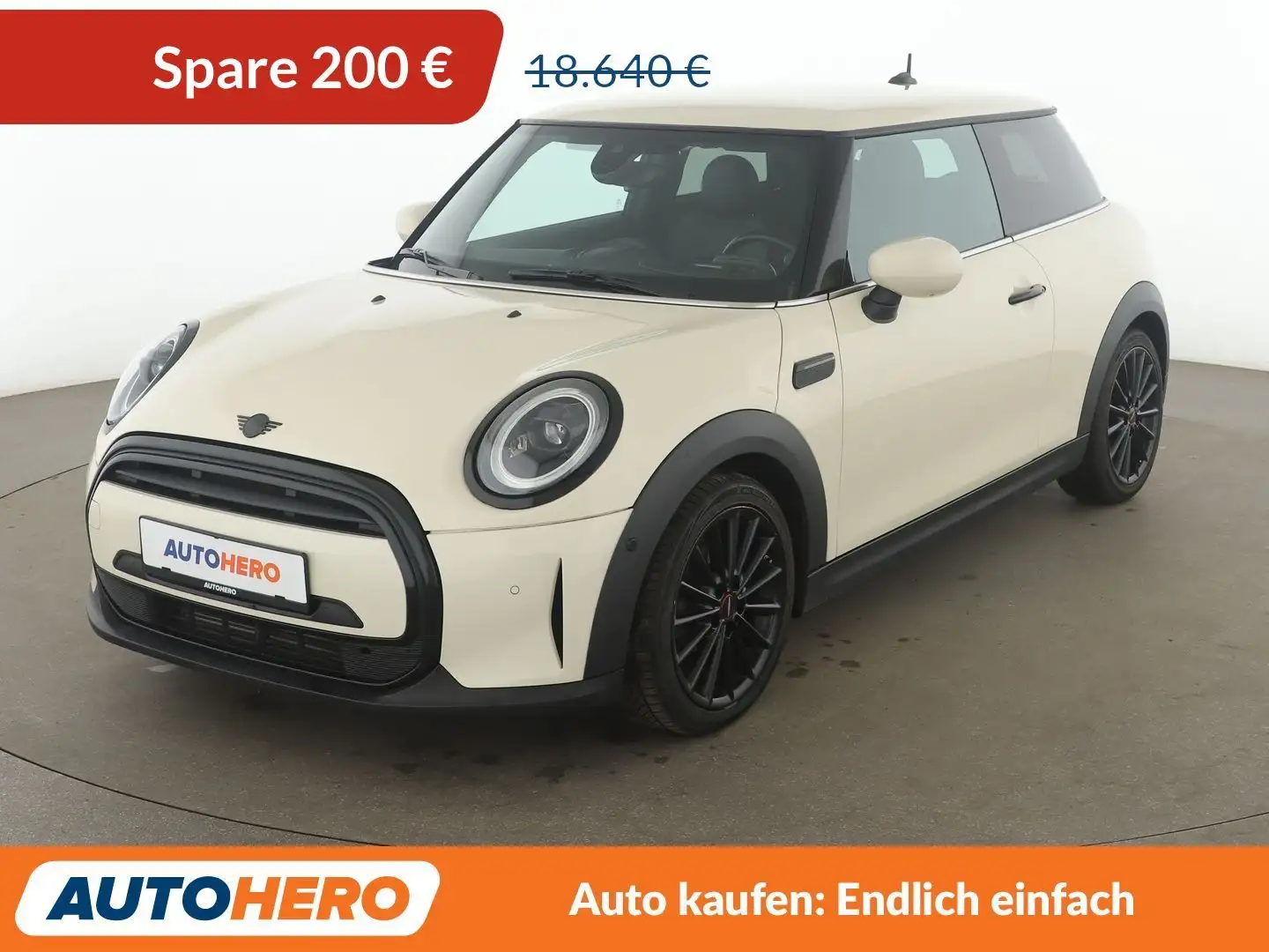 MINI One One Classic Trim Aut.*NAVI*LED*TEMPO*PDC*H&K* Beige - 1