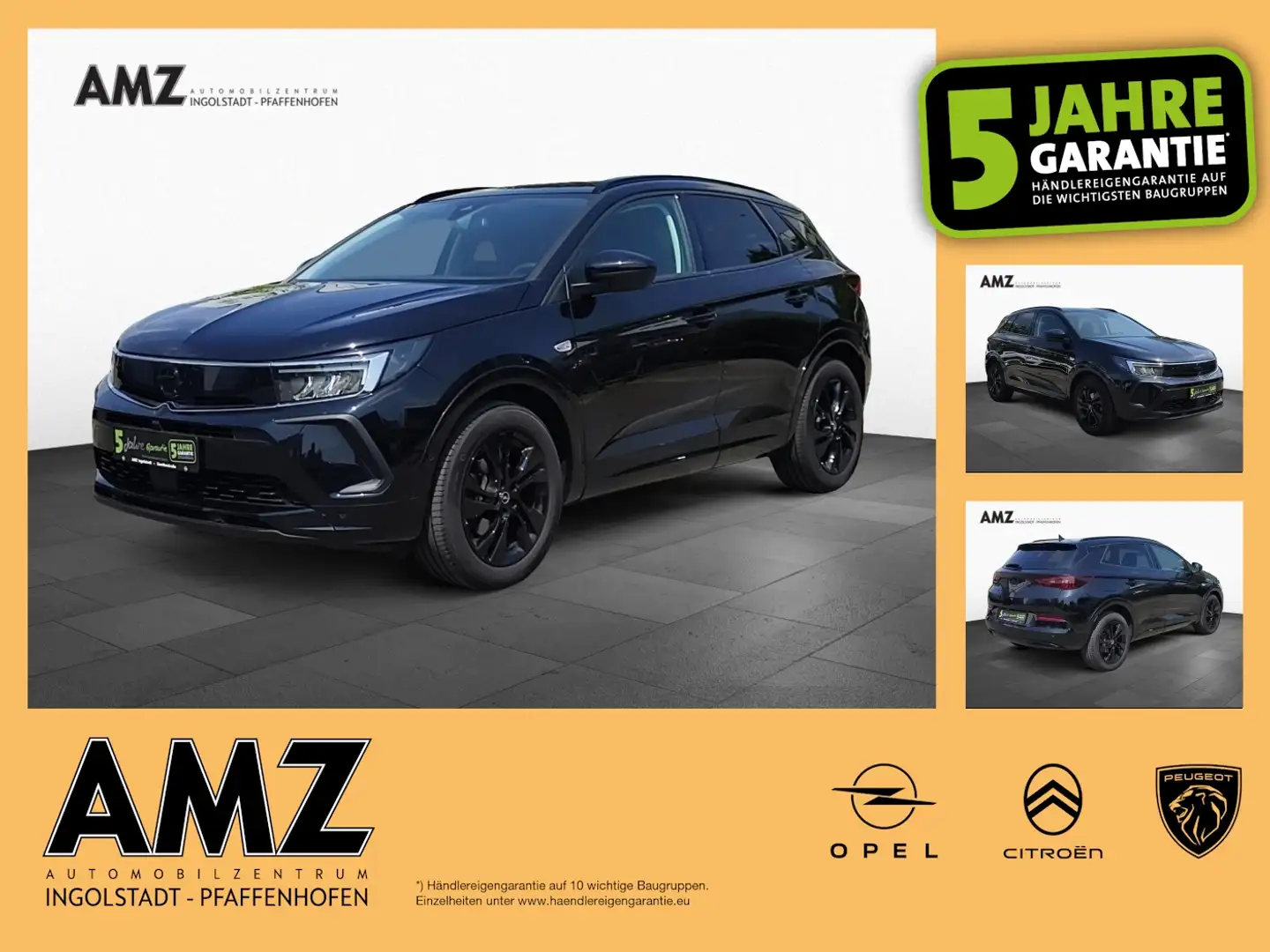 Opel Grandland GS Line NAVI Klimaauto. Winter-P KAM Zwart - 1