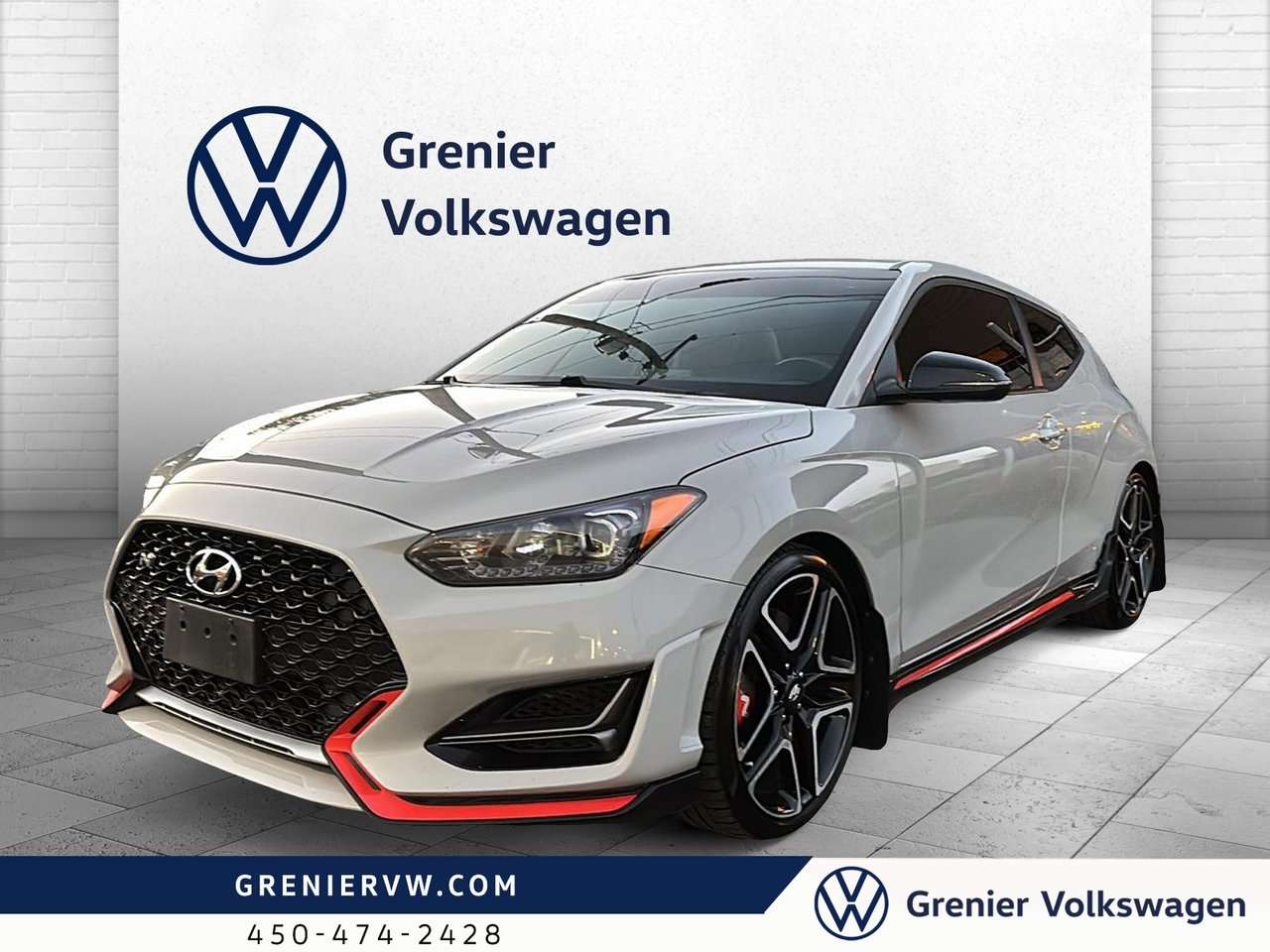 2022 Hyundai Veloster 275hp, Turbo, DCT, Carplay, Jantes 19 pouces Banc chauffants, Caméra de recul / Banc chauffants, Caméra de recul