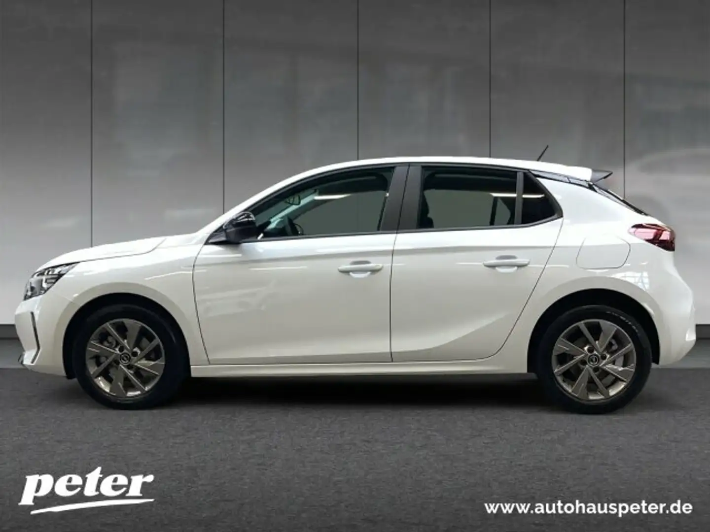 Opel Corsa Corsa F Edition 100 PS +SHZ+Klima+EPH+Alu+LHZ+ Weiß - 2