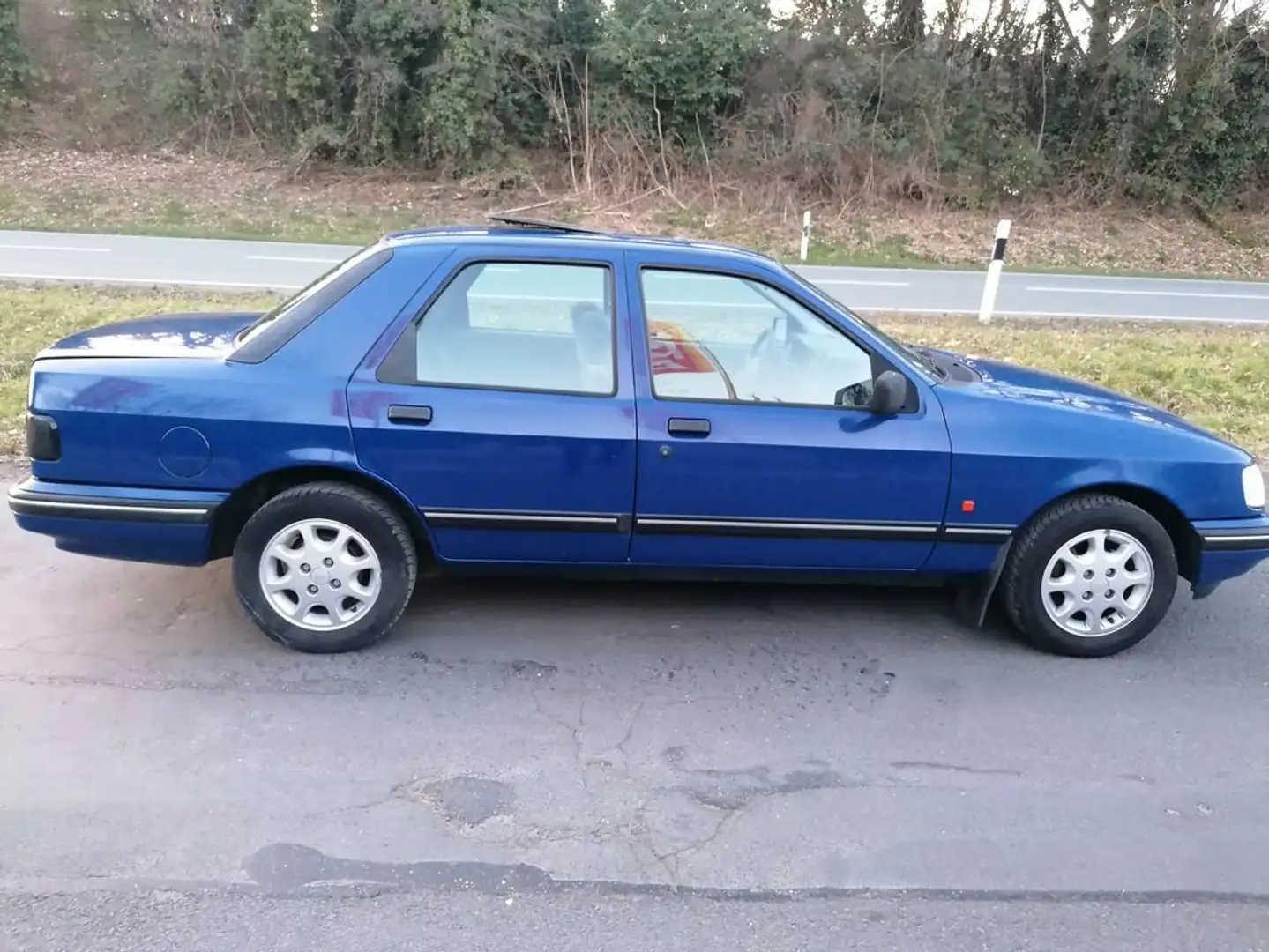 Ford Sierra CLX.Alus.Servo.SD.1A.TÜVneu!! Blau - 1