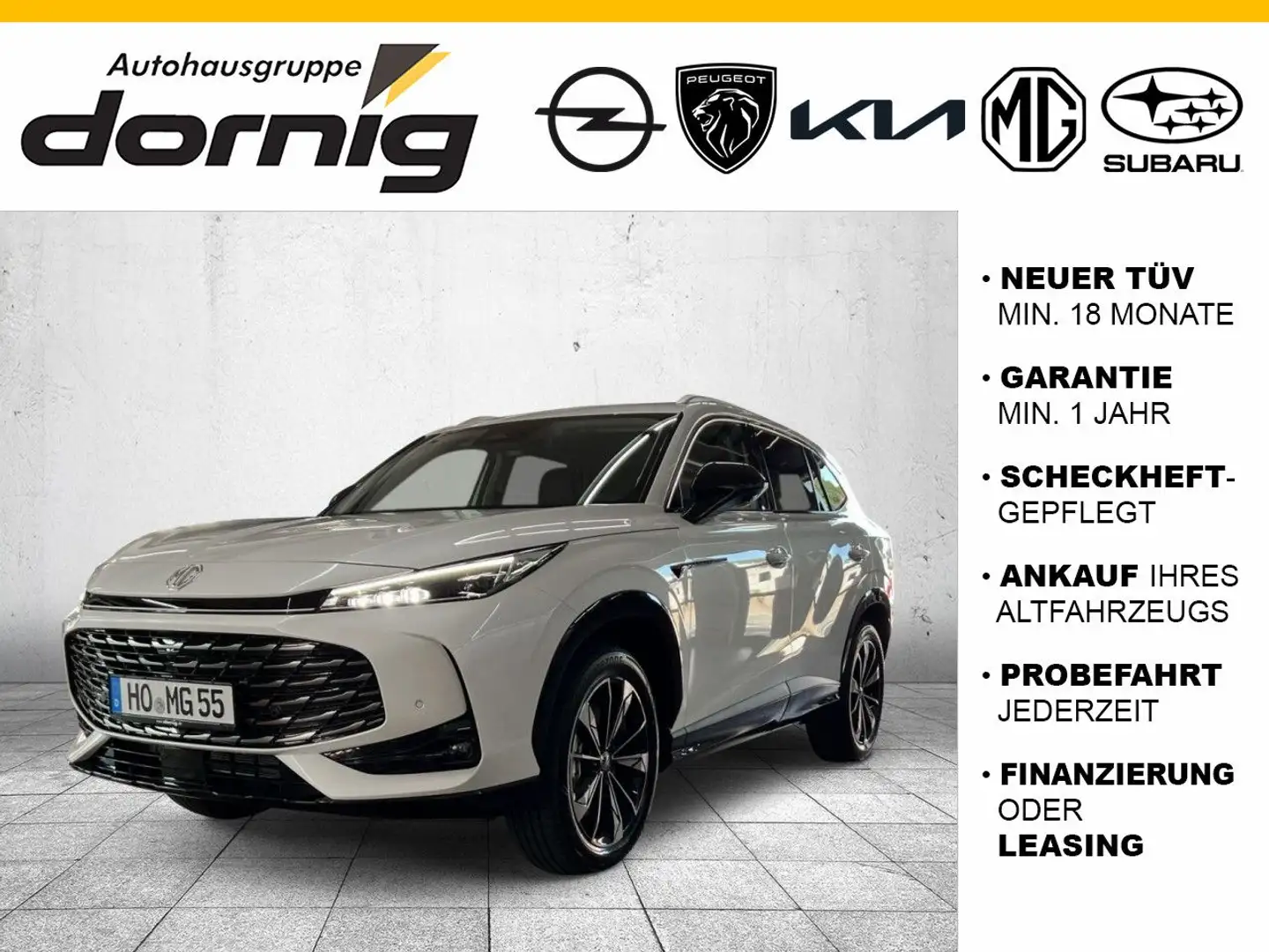 MG HS HEV Luxury MY25 *FP* Weiß - 1