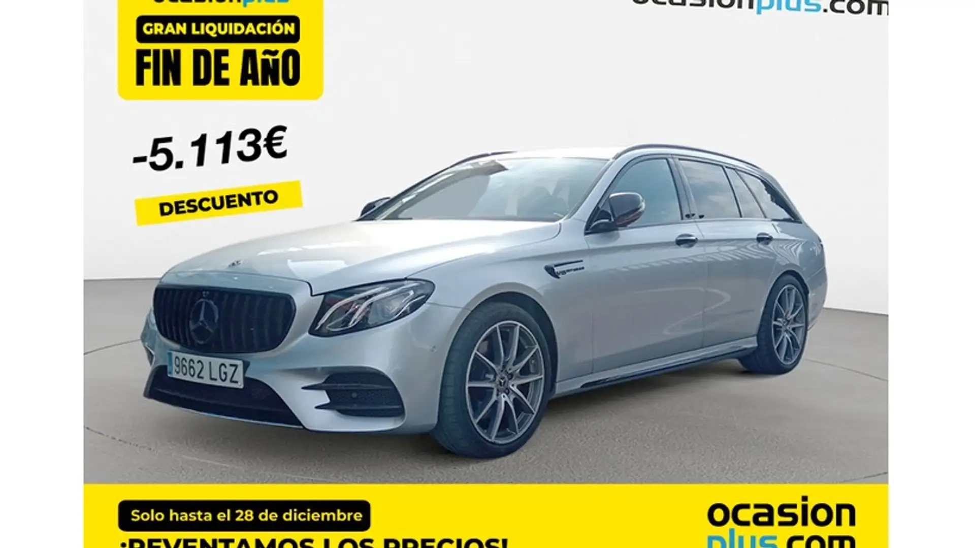 Mercedes-Benz E 220 Estate 220d 9G-Tronic Zilver - 1