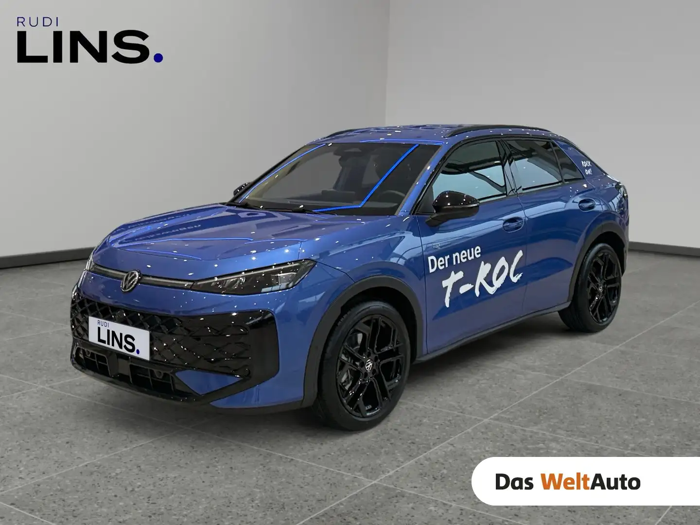 Volkswagen T-Roc R-Line eTSI DSG Blau - 1