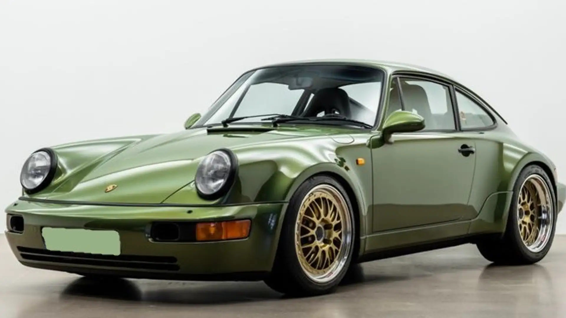 Porsche 964 3.6 Carrera 2 Coupé Vert - 1