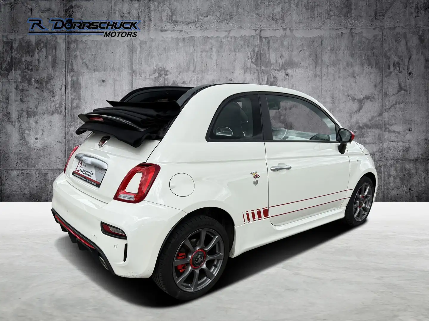 Abarth 595C Automatik, Klimaautomatik Weiß - 2