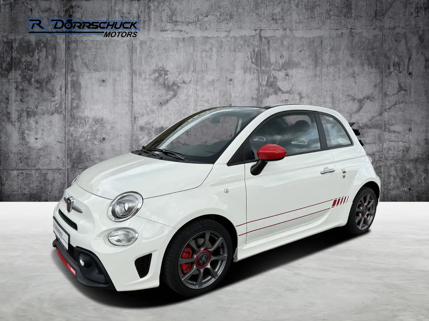 Abarth 595C Automatik, Klimaautomatik Weiß - 1
