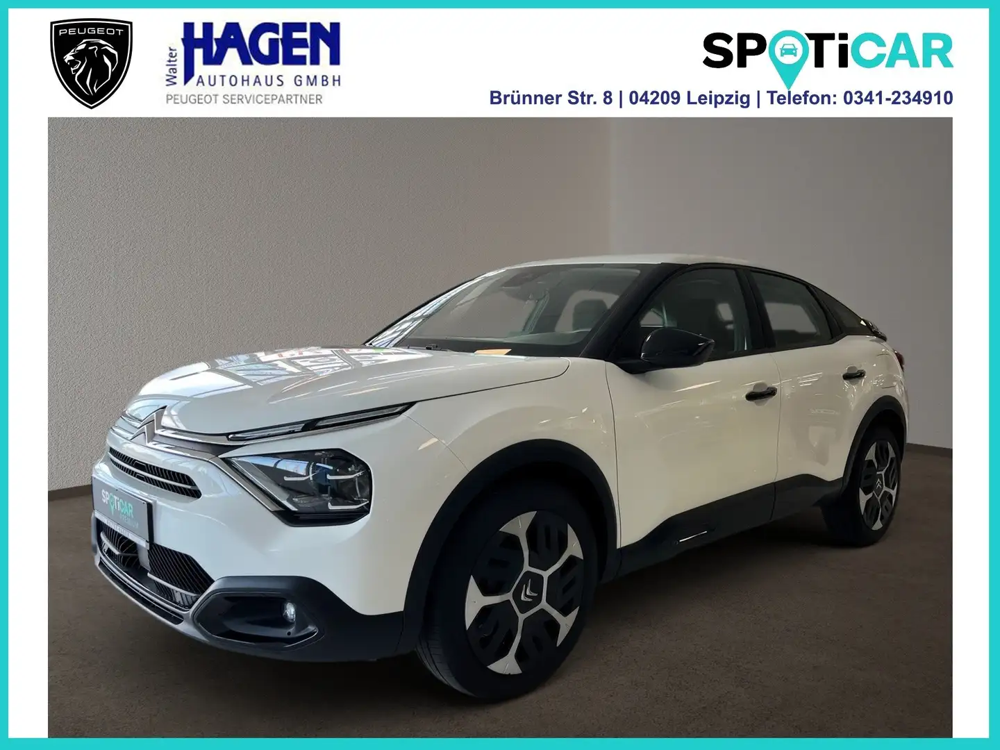 Citroen C4 Feel 1.2 100 PureTech PDC/RFK/SHZ/LED/DAB/NAVI Weiß - 1