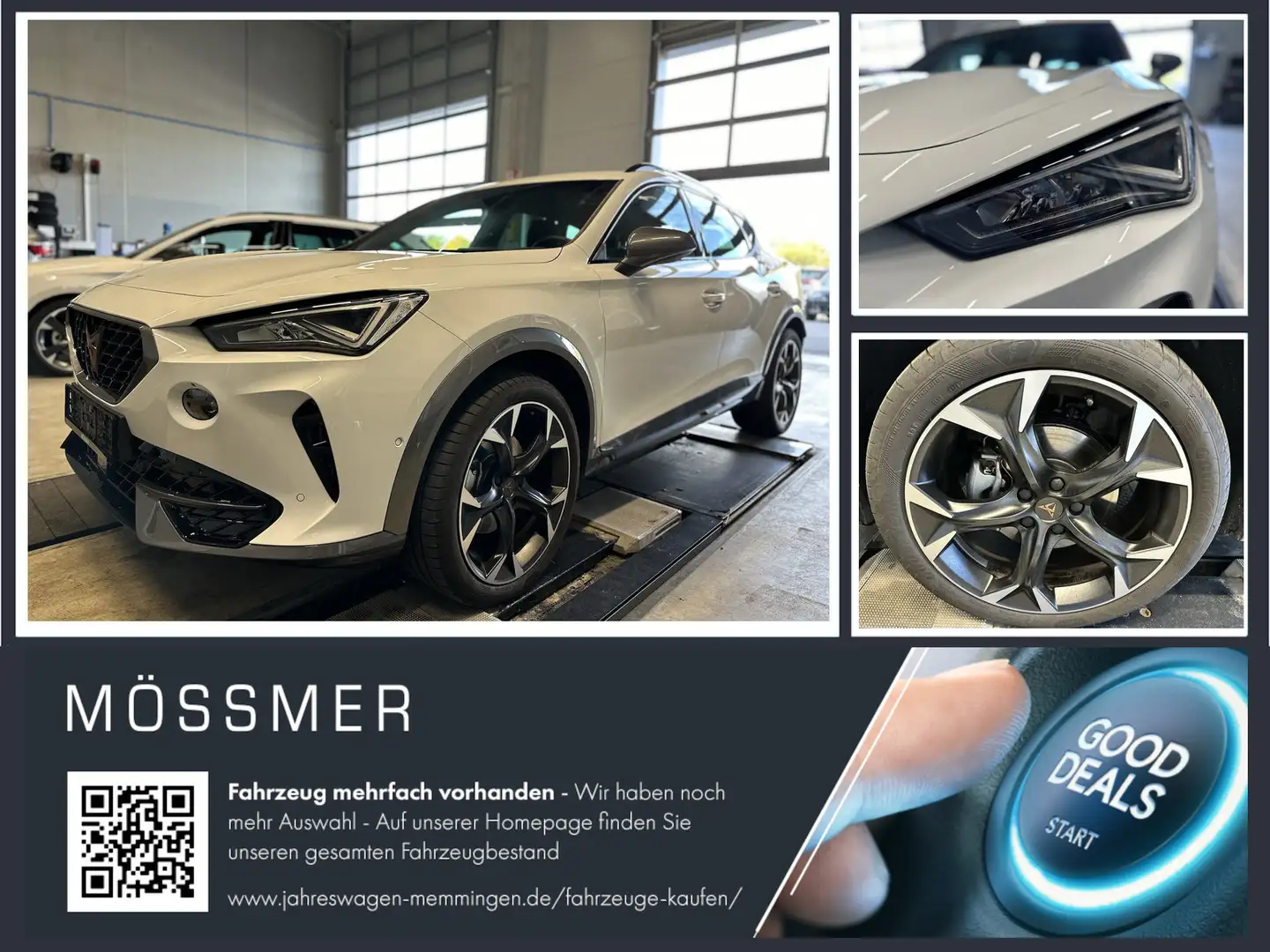 CUPRA Formentor 1,5TSI DSG NAVI DCC 19´´ Assist L Weiß - 1