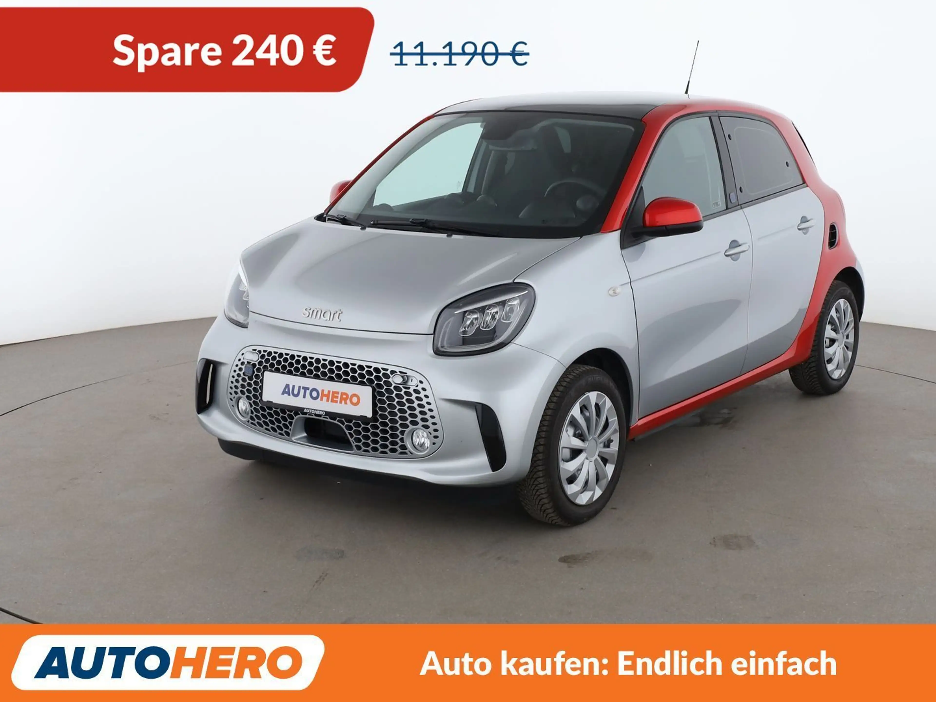smart forFour electric drive 60 kW passion Aut.*LED*TEMPO*PDC*