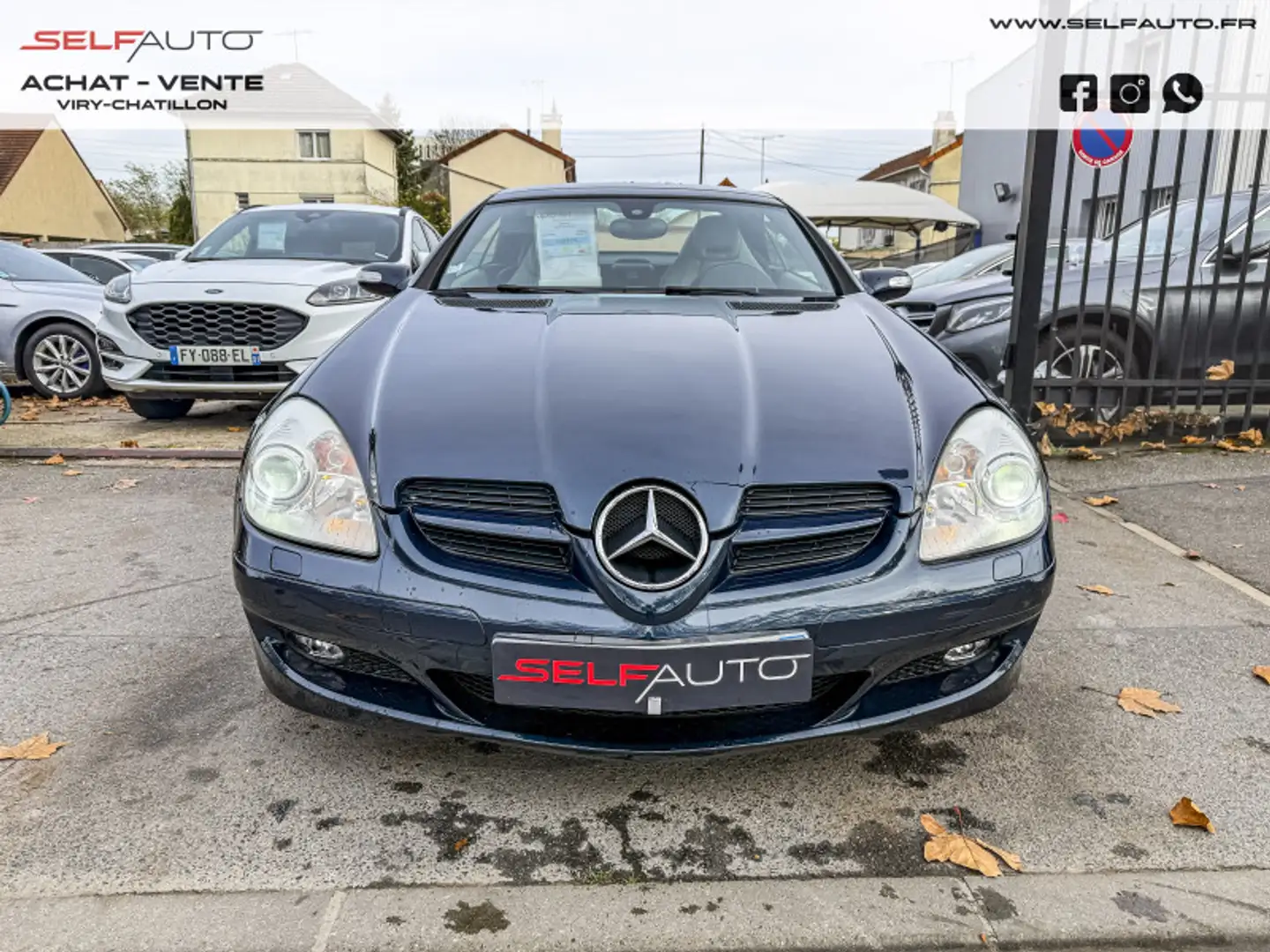 Mercedes-Benz SLK 200 200K BA Bleu - 2