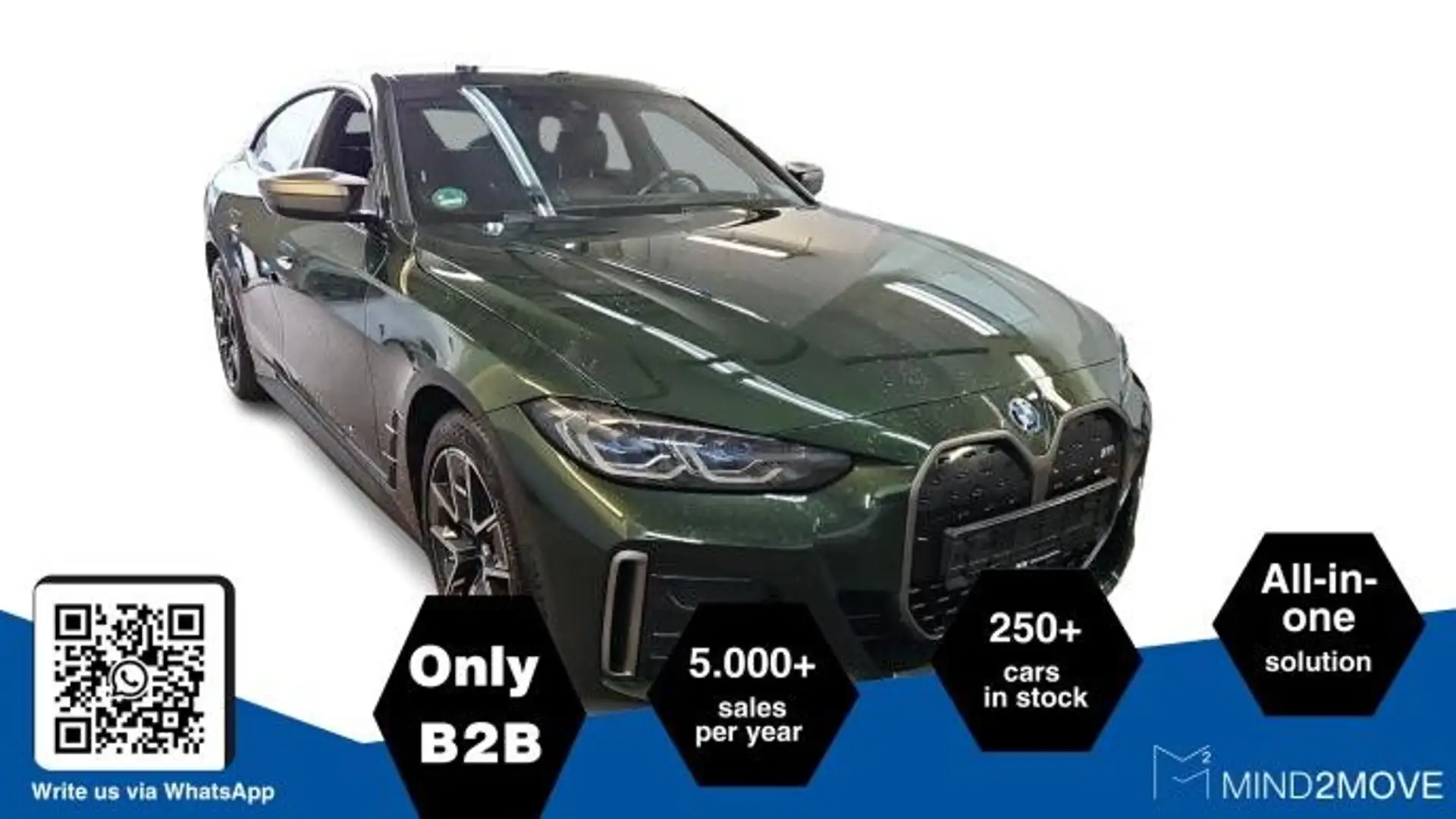 BMW i4 - M50 Grün - 1
