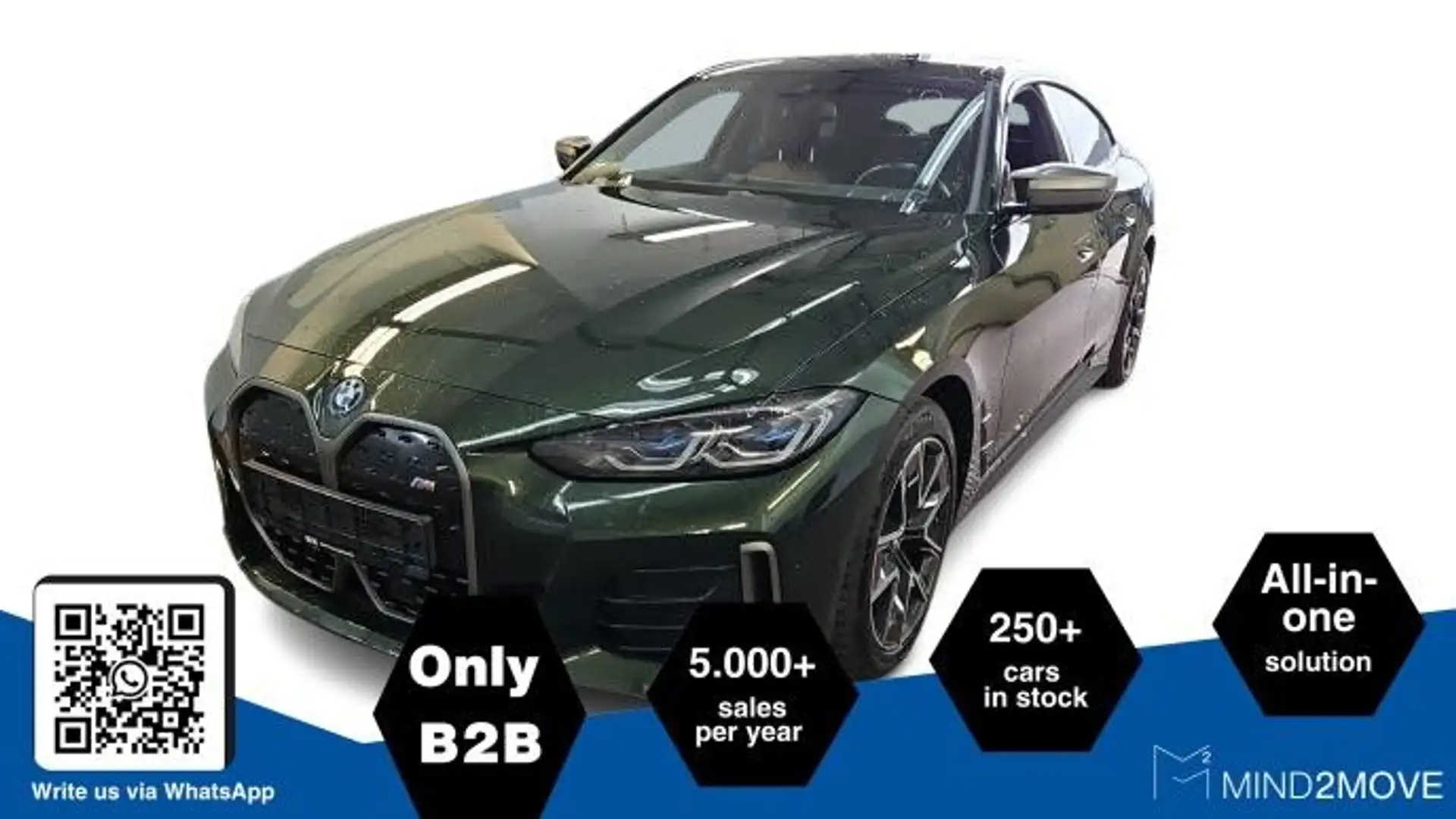 BMW i4 - M50 Grün - 2