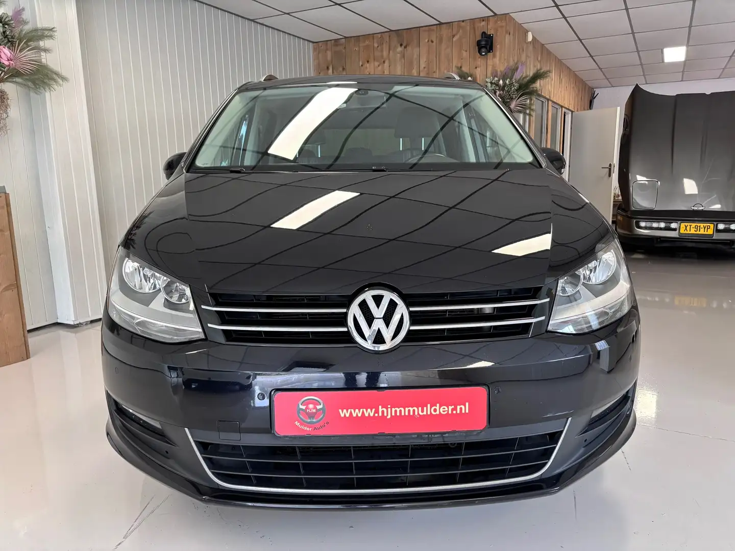 Volkswagen Sharan 1.4 TSI, 7 PERS, 1E EIGENAAR, TREKHAAK, LEDER, CRU Noir - 2