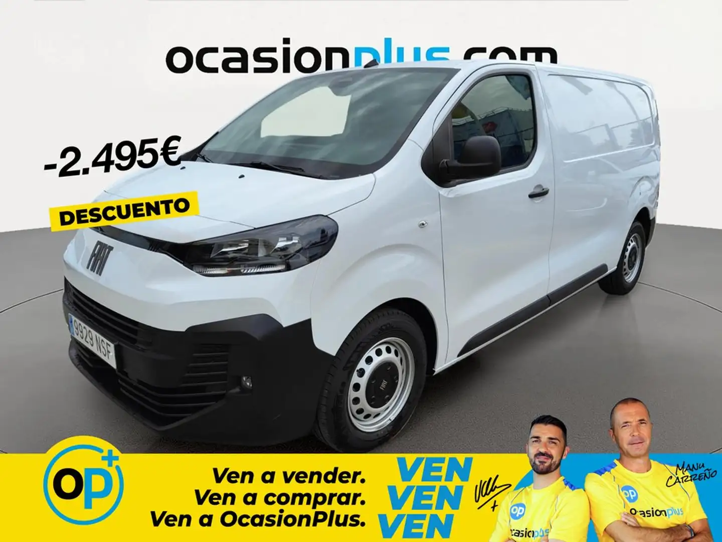 Fiat Scudo Furgón 1.5BlueHDI S&S L2 H1 88KW Blanco - 1