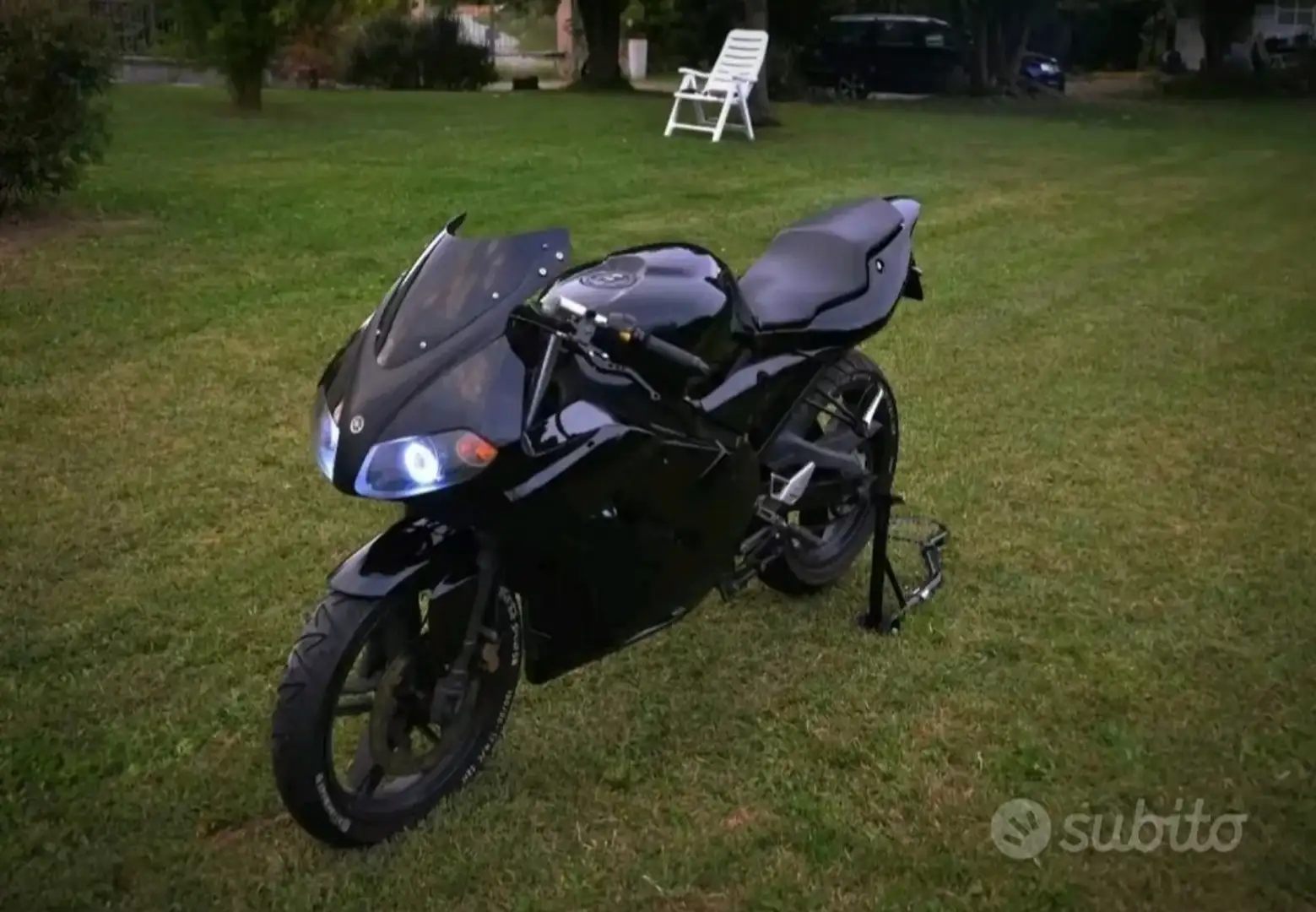 Yamaha TZR 50 Carenatura nera Nero - 1
