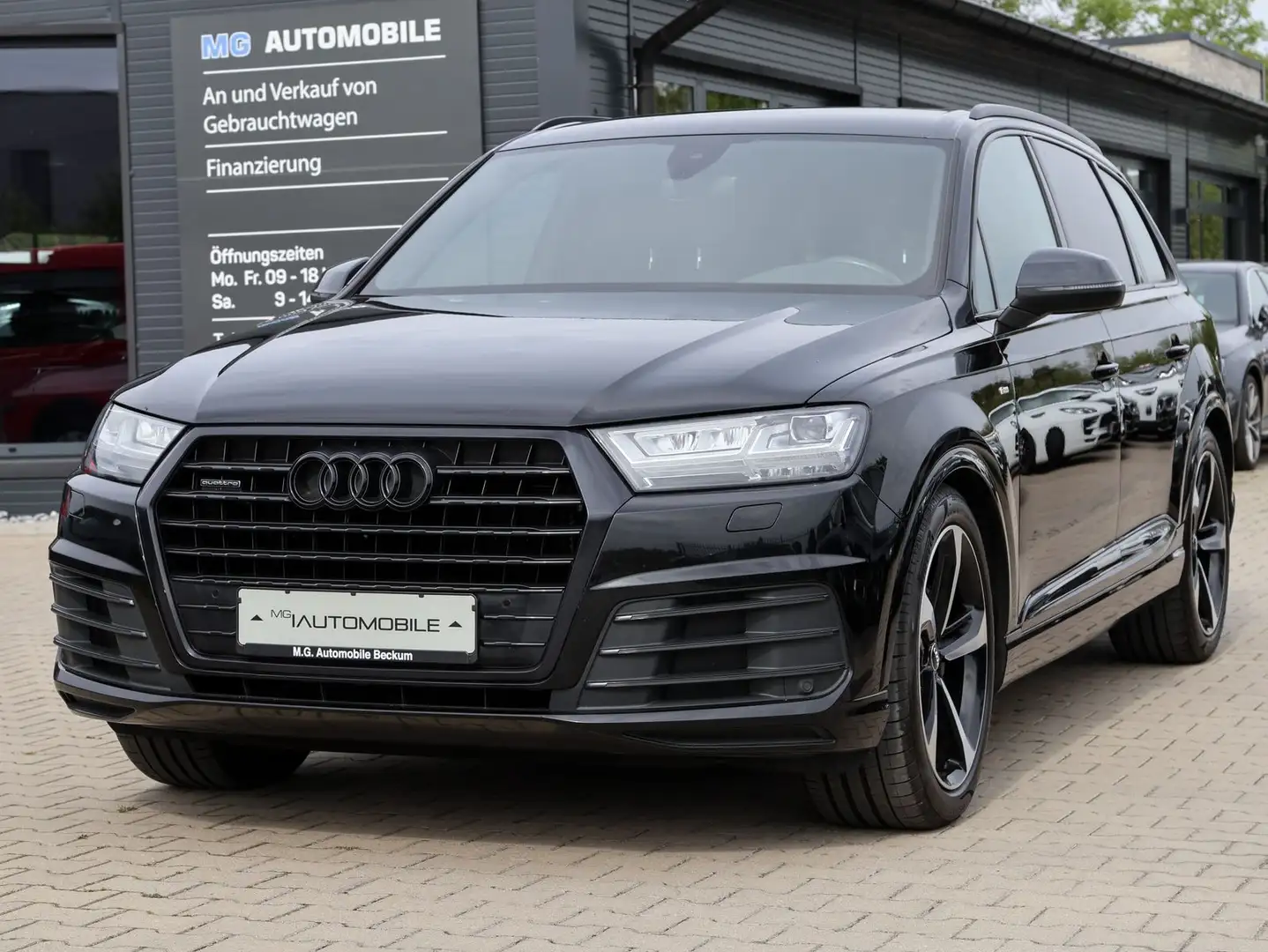 Audi Q7 3.0 TDI quattro - S LINE / BOSE / ALL-BLACK Zwart - 2