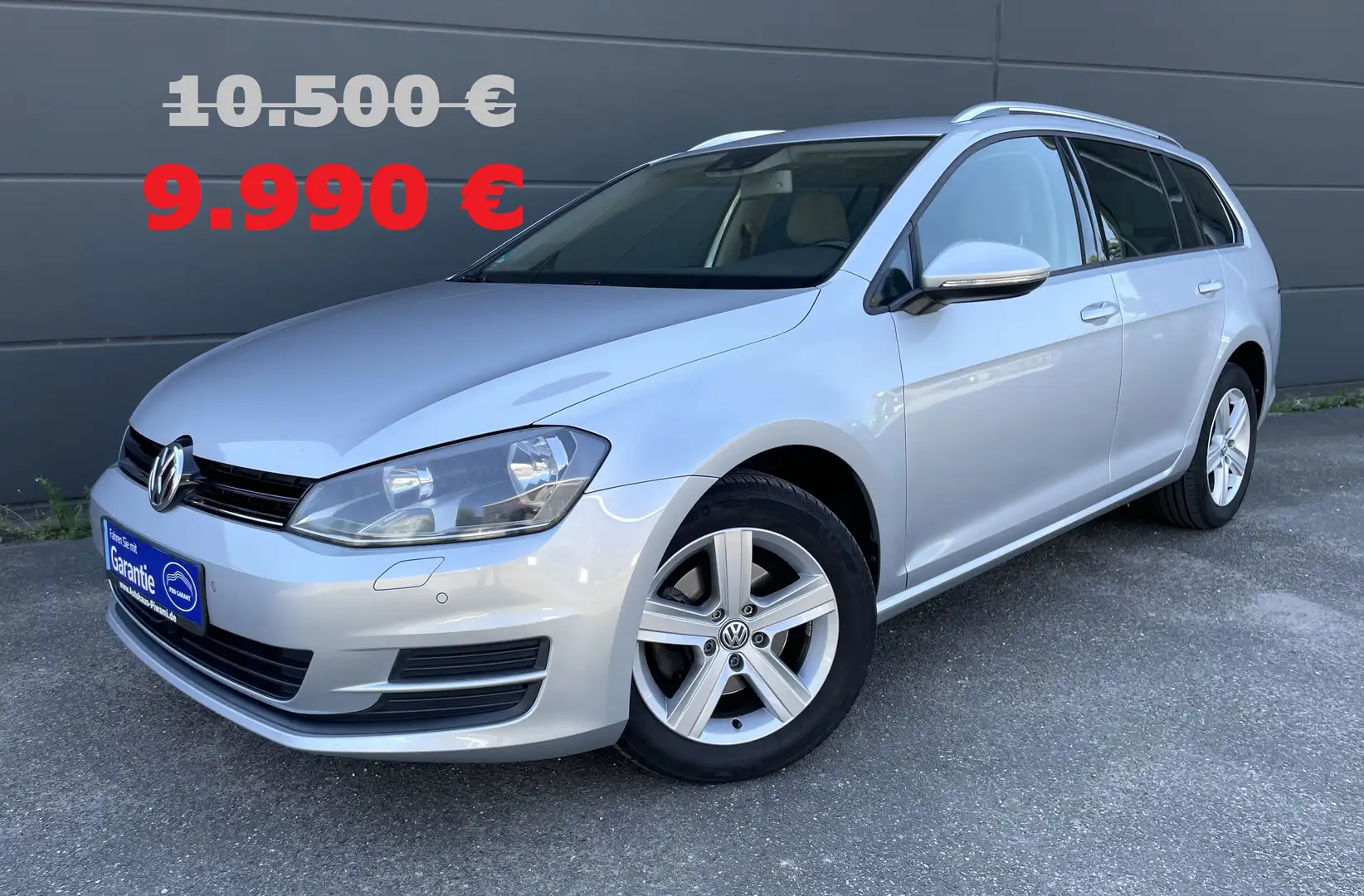 Volkswagen Golf Variant 7 VII 1.4 TSI BMT Comfortline AHK PDC Sitzheizung Gri - 1