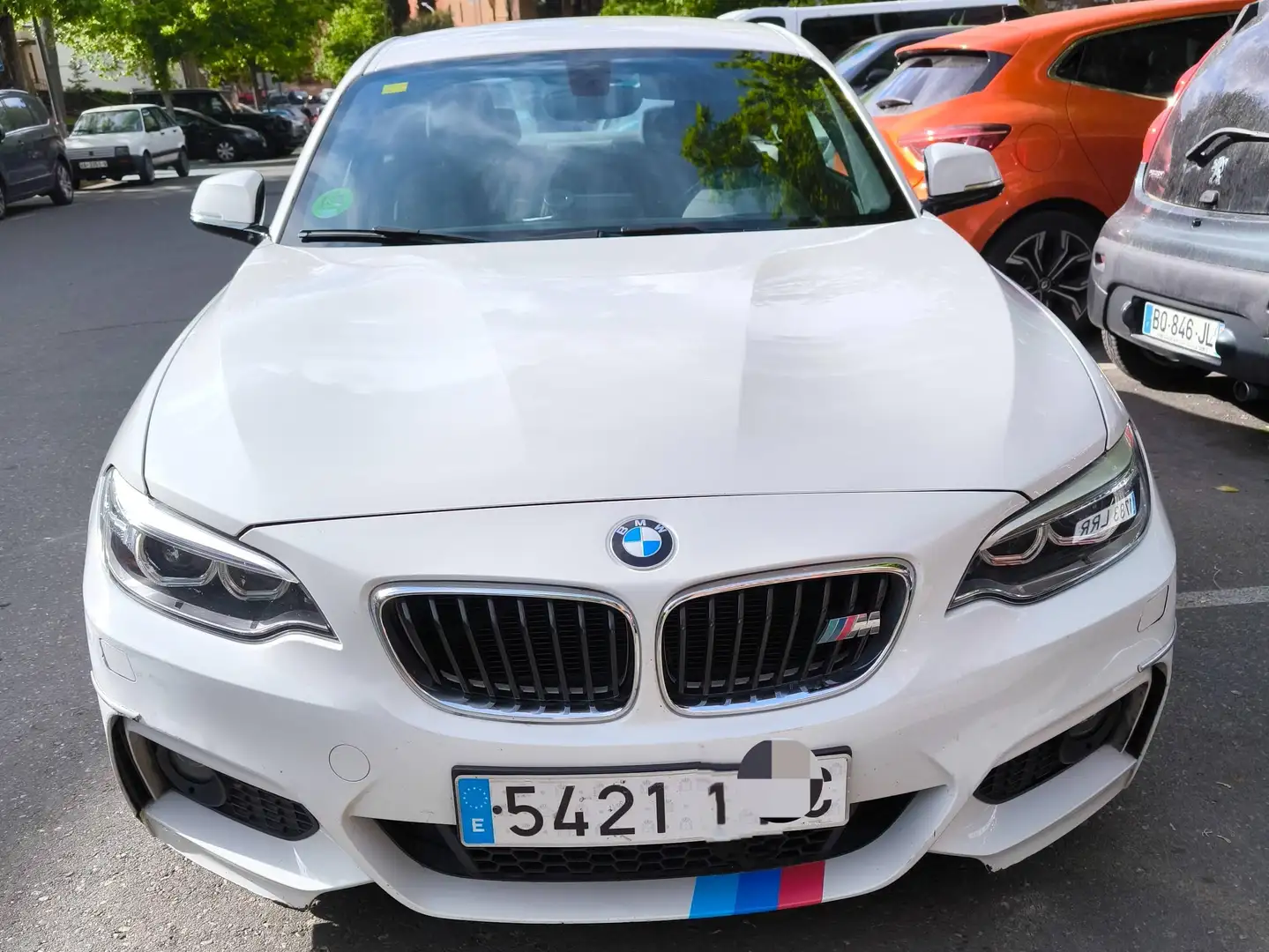 BMW 220 220dA Coupé Sport Sport Blanco - 1