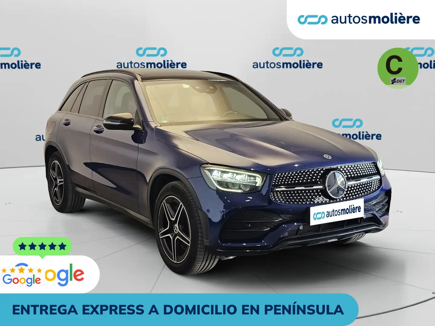 Mercedes-Benz GLC 200 200d 4Matic 9G-Tronic Azul - 2