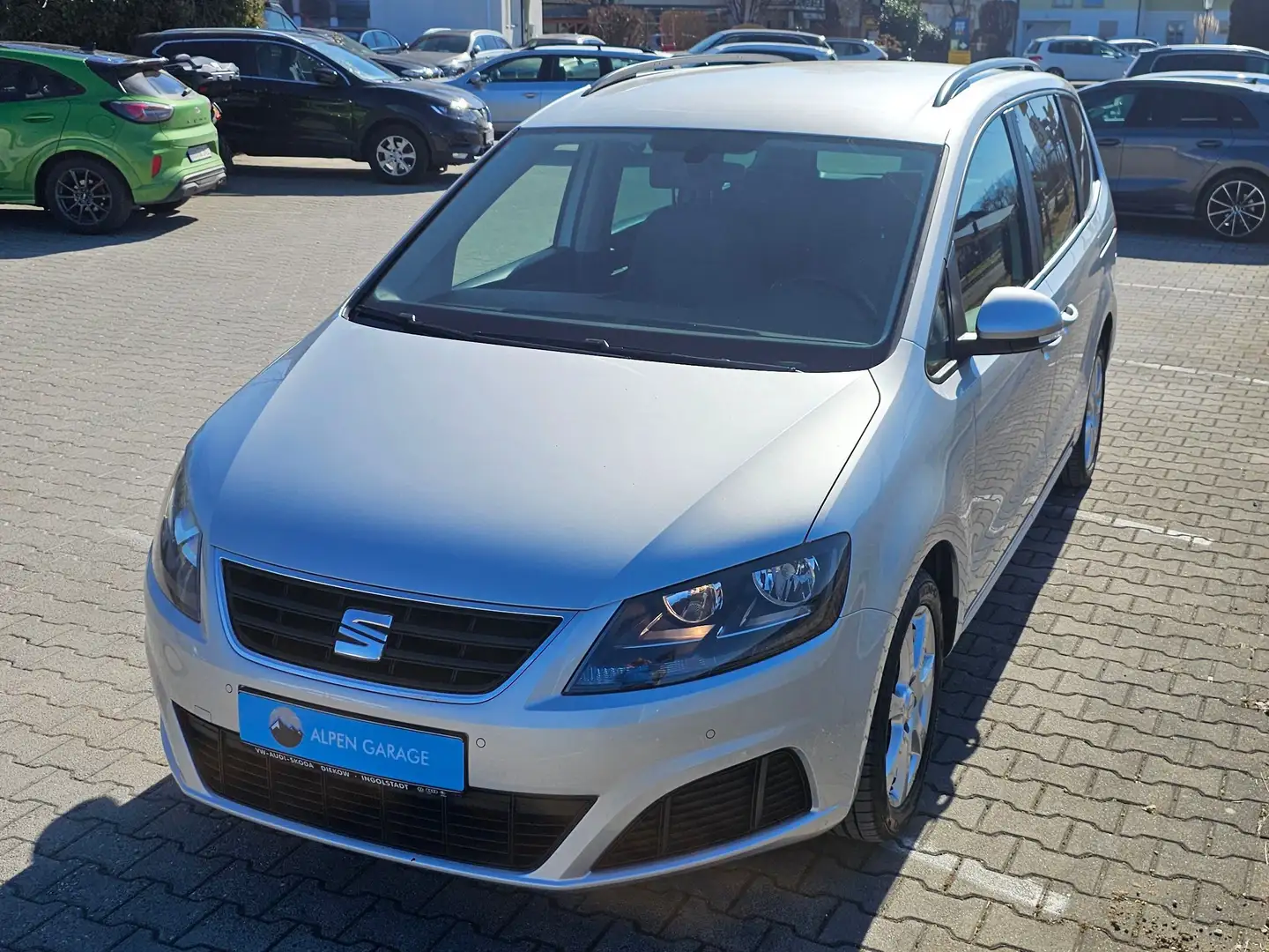 SEAT Alhambra Style*2.0*TDI*DSG*Kamera*Navi*Tempo*LED*5-Sitze* Argent - 1