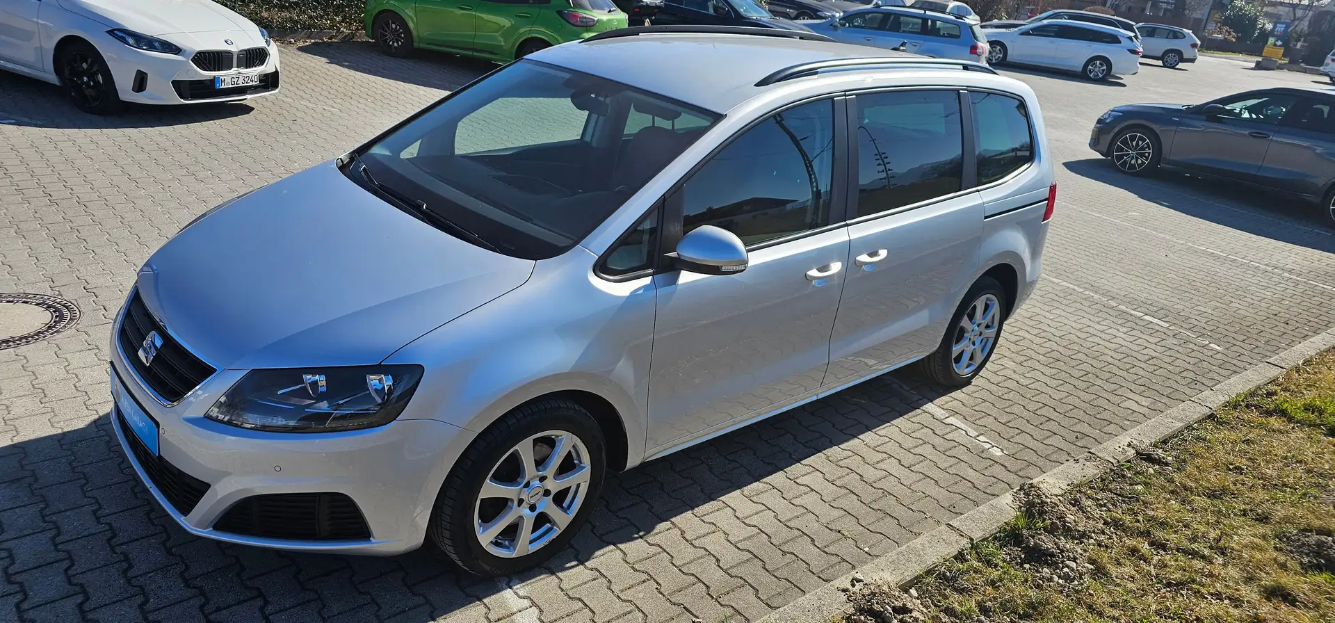 SEAT Alhambra Style*2.0*TDI*DSG*Kamera*Navi*Tempo*LED*5-Sitze* Argent - 2