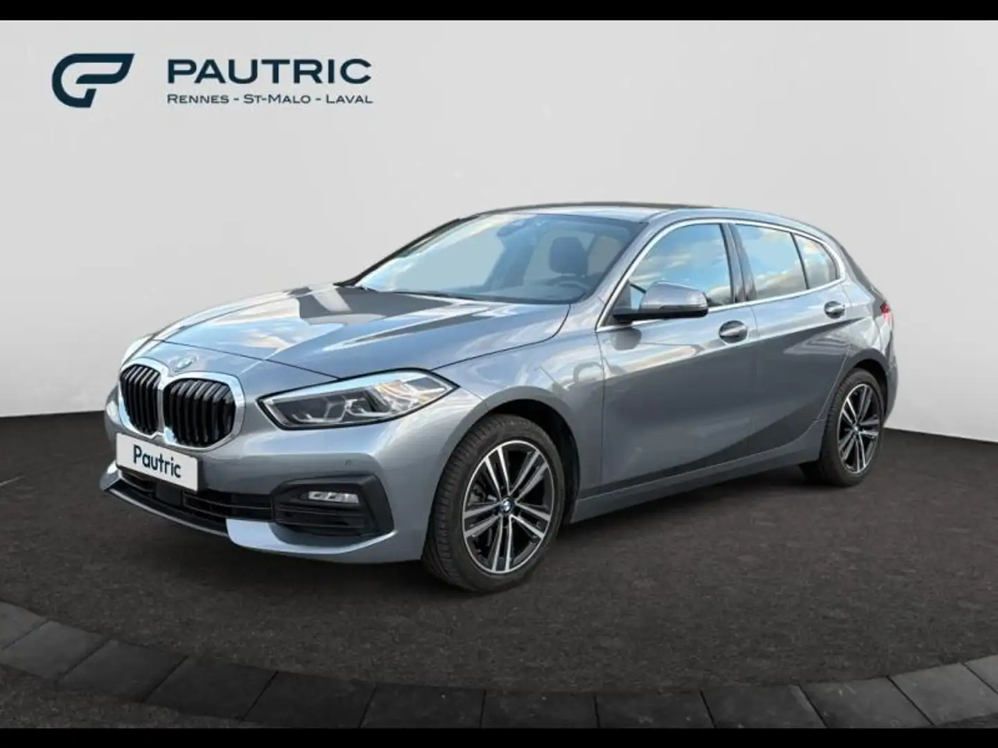 BMW 116 116d 116ch Business Design Gris - 1
