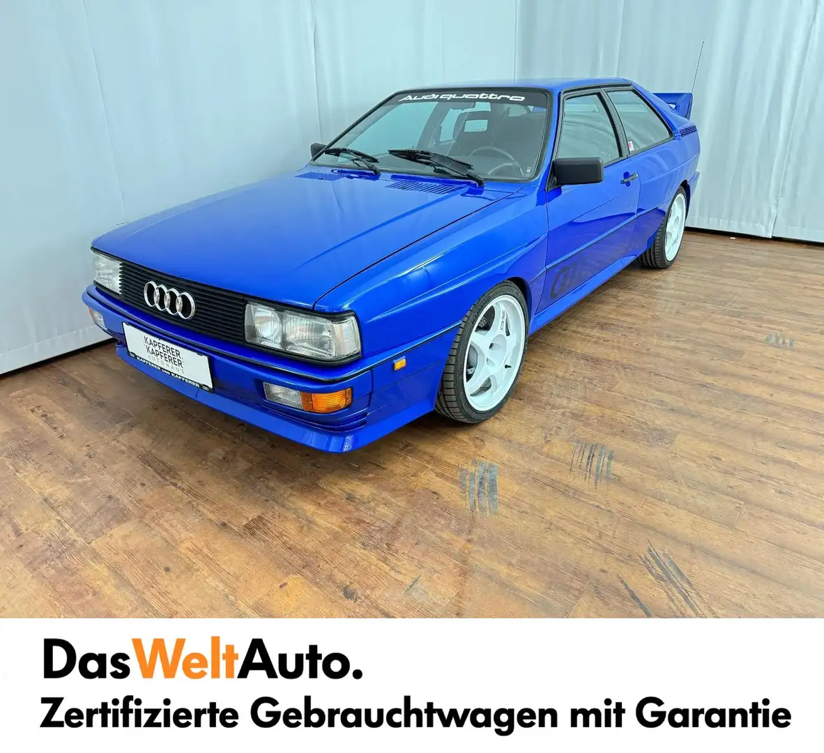 Audi QUATTRO Urquattro Bleu - 2