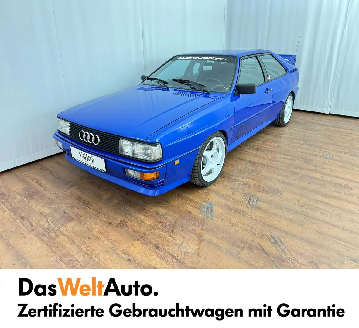 Audi QUATTRO Urquattro Bleu - 1