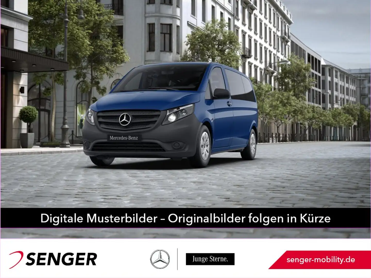 Mercedes-Benz Vito 116 CDI Tourer Base kompakt Klima Kamera 9G Bleu - 1
