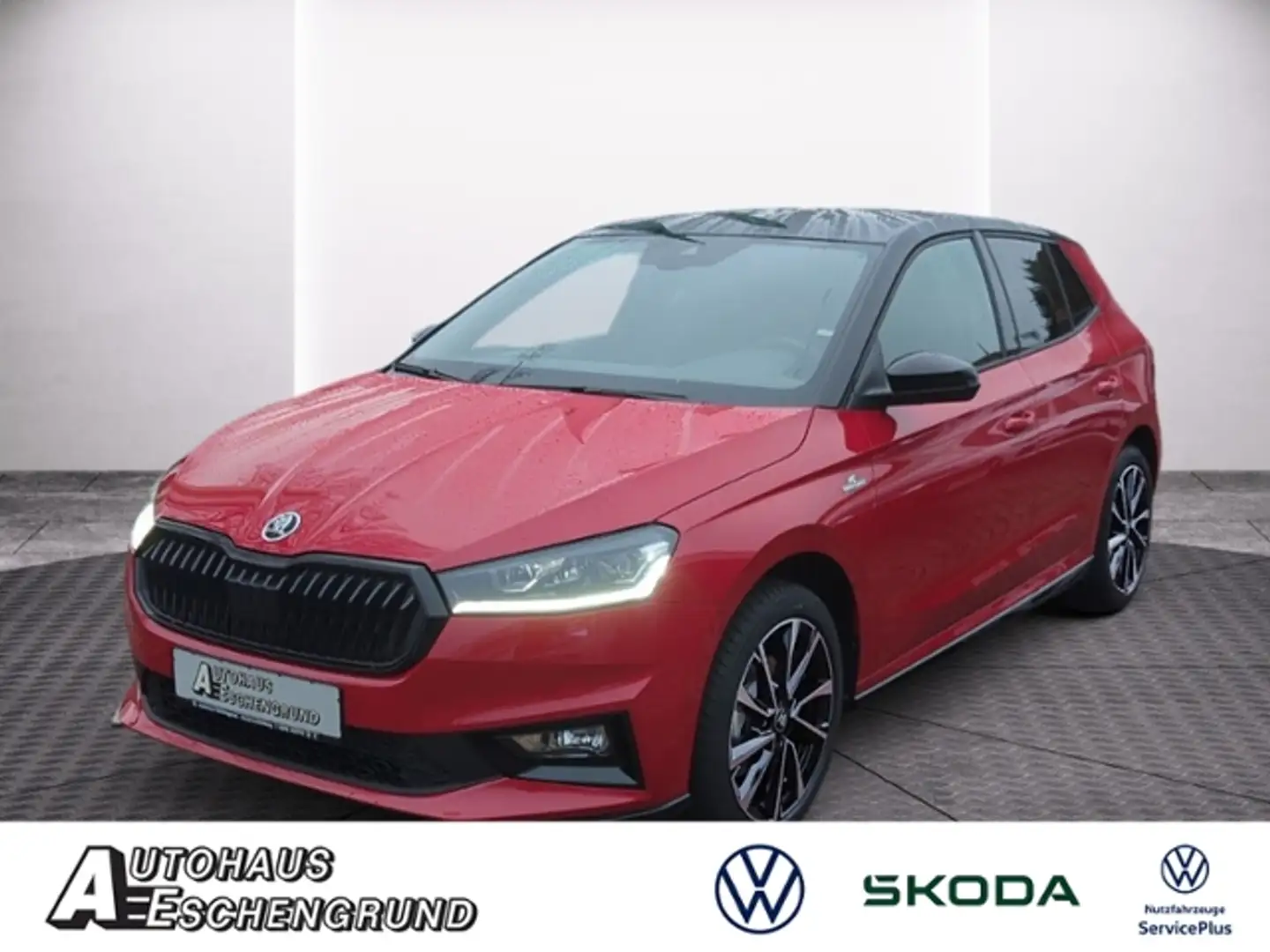 Skoda Fabia 1.0 TSI DSG Monte Carlo COLOUR CONCEPT WINTER PLU Rot - 1