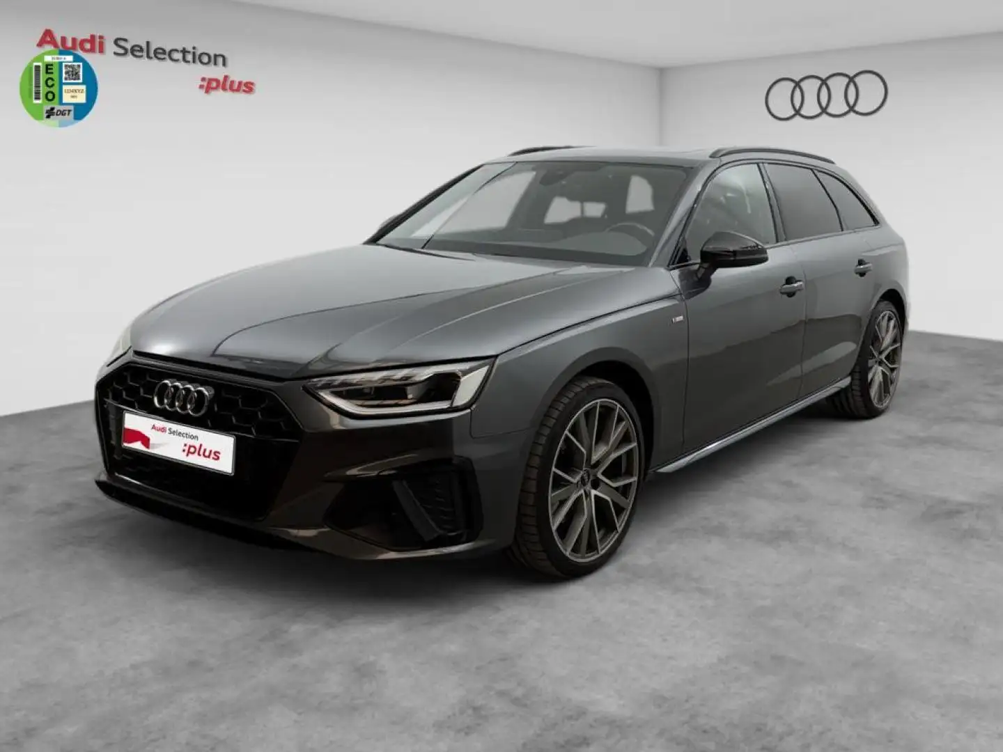 Audi A4 Avant 35 TDI Black line S tronic 120kW Gris - 1