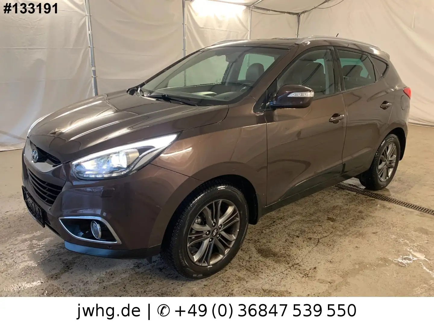 Hyundai iX35 Style 4WD Teil-Leder Kamera PDC+ Alus Braun - 1