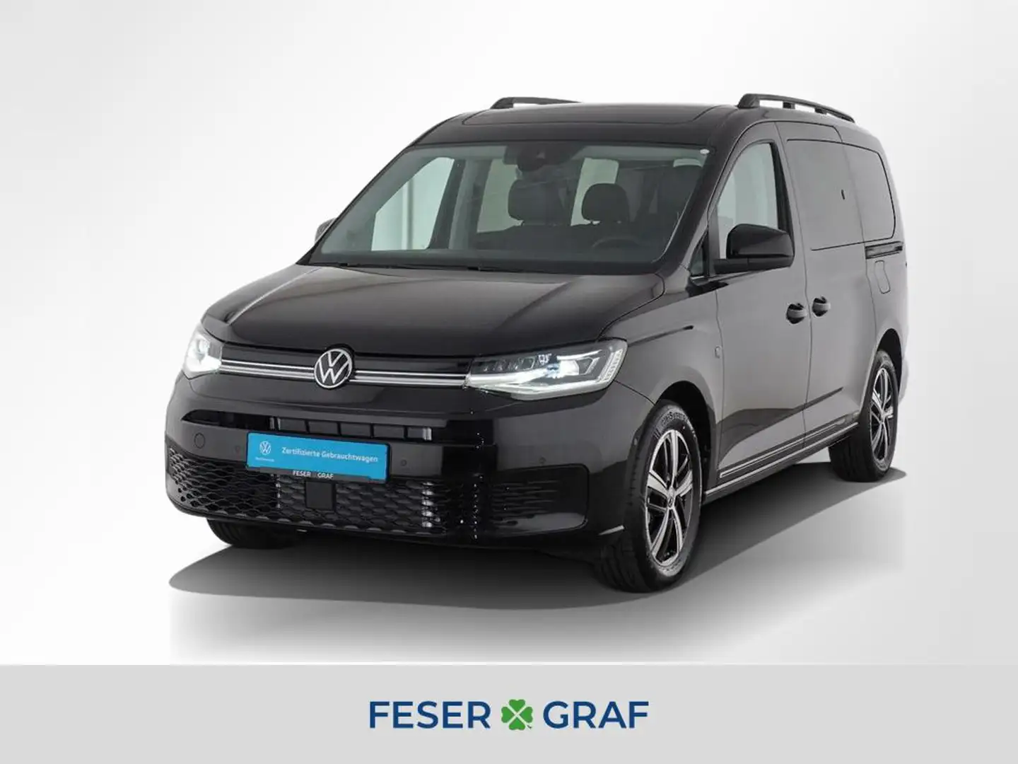 Volkswagen Caddy Life Maxi Dark Label 1,5 l TSI EU6 85 kW Schwarz - 1