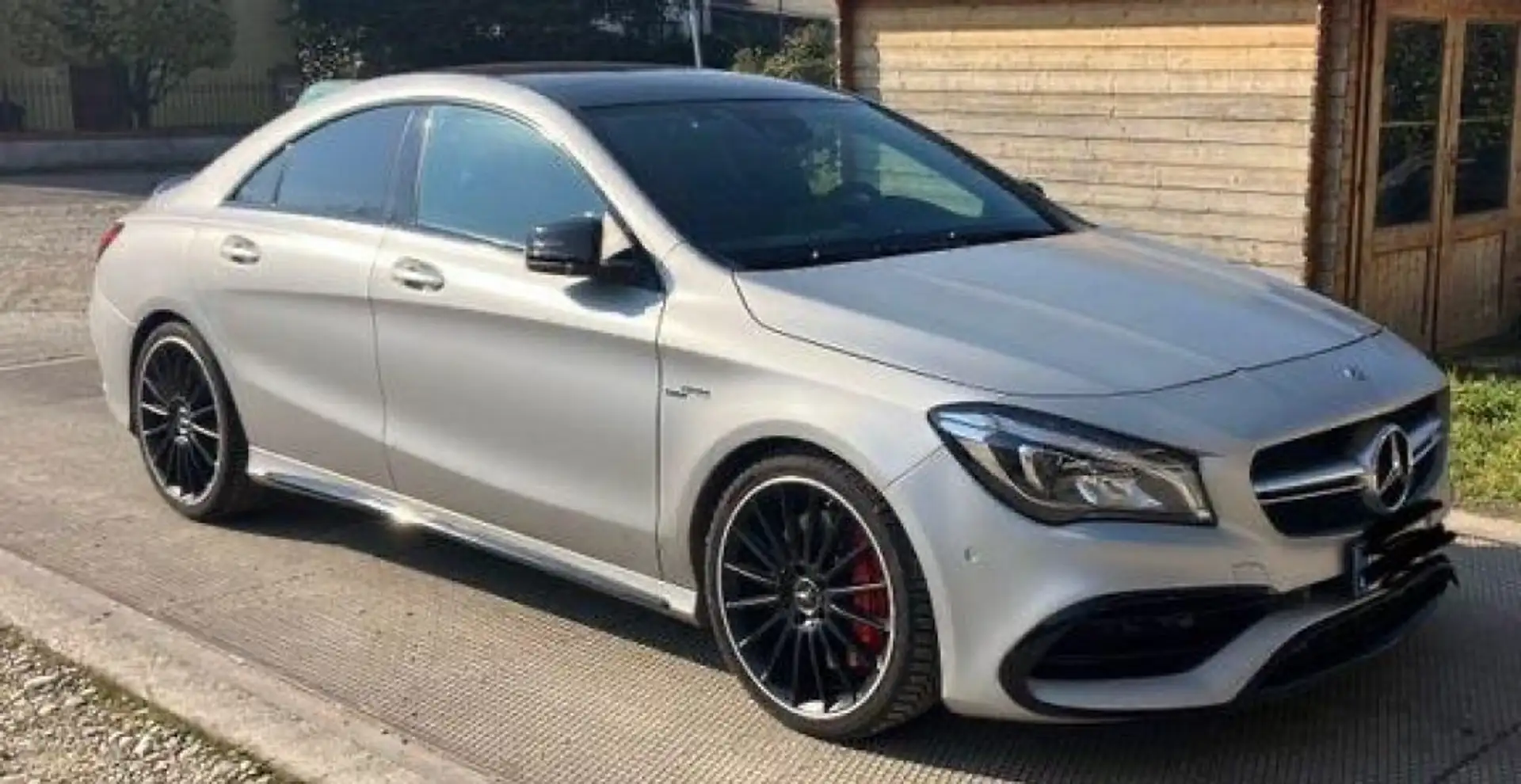 Mercedes-Benz CLA 45 AMG 4Matic PANORAMA NAVI PDC Grigio - 1