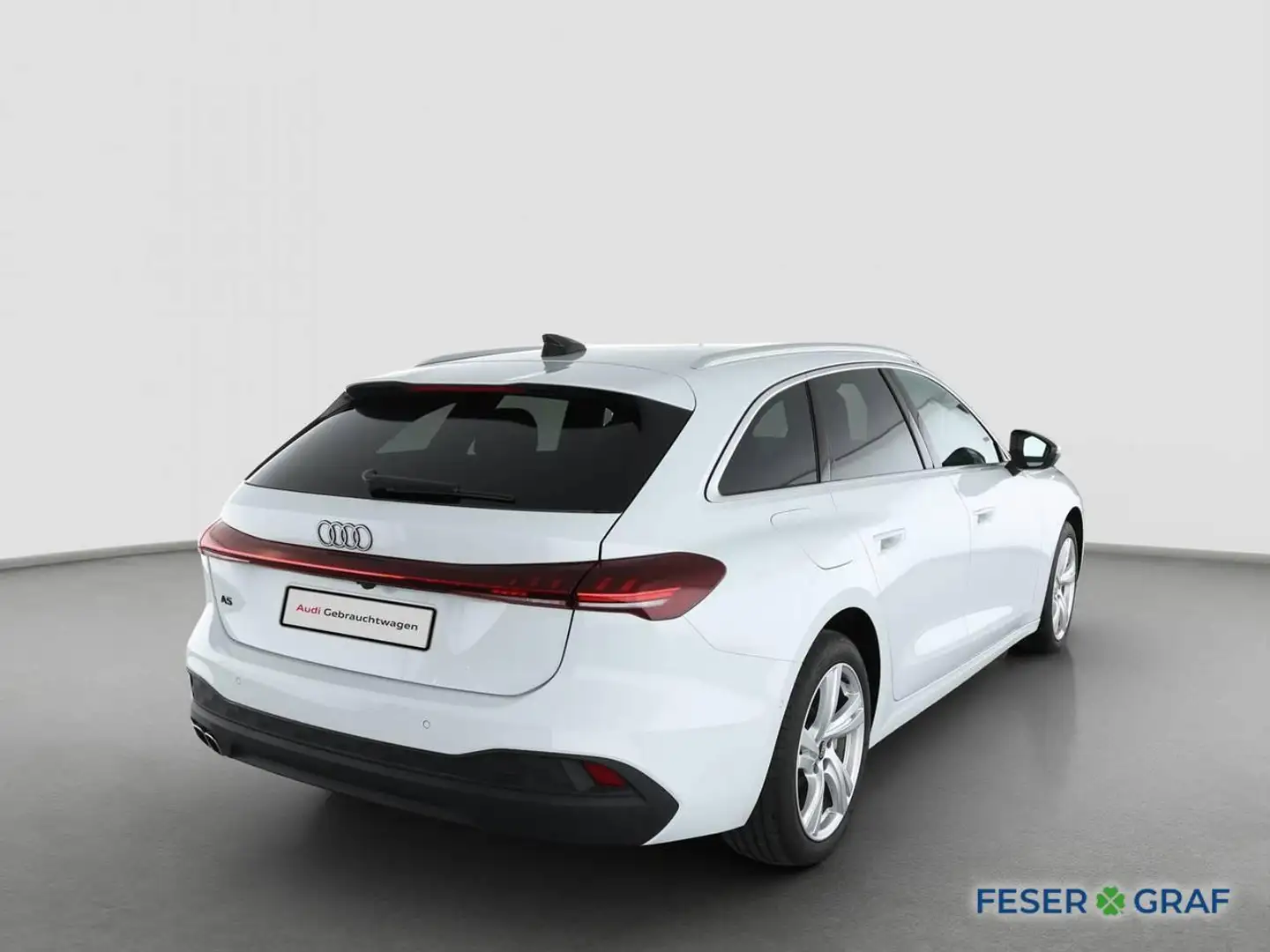 Audi A5 Avant TDI S tr. S line-AHK-Kamera-ACC- Weiß - 2