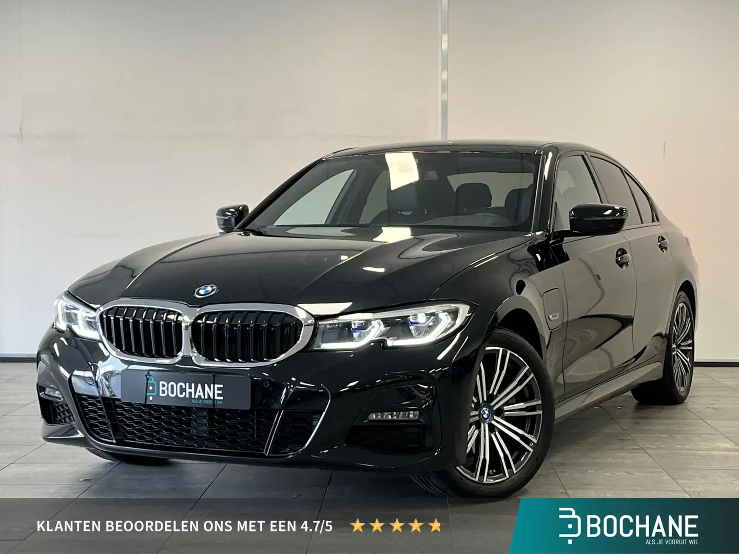 BMW 320 3-serie 320e M-sport | soH 96 % | LASER LIGHT | CA Schwarz - 1