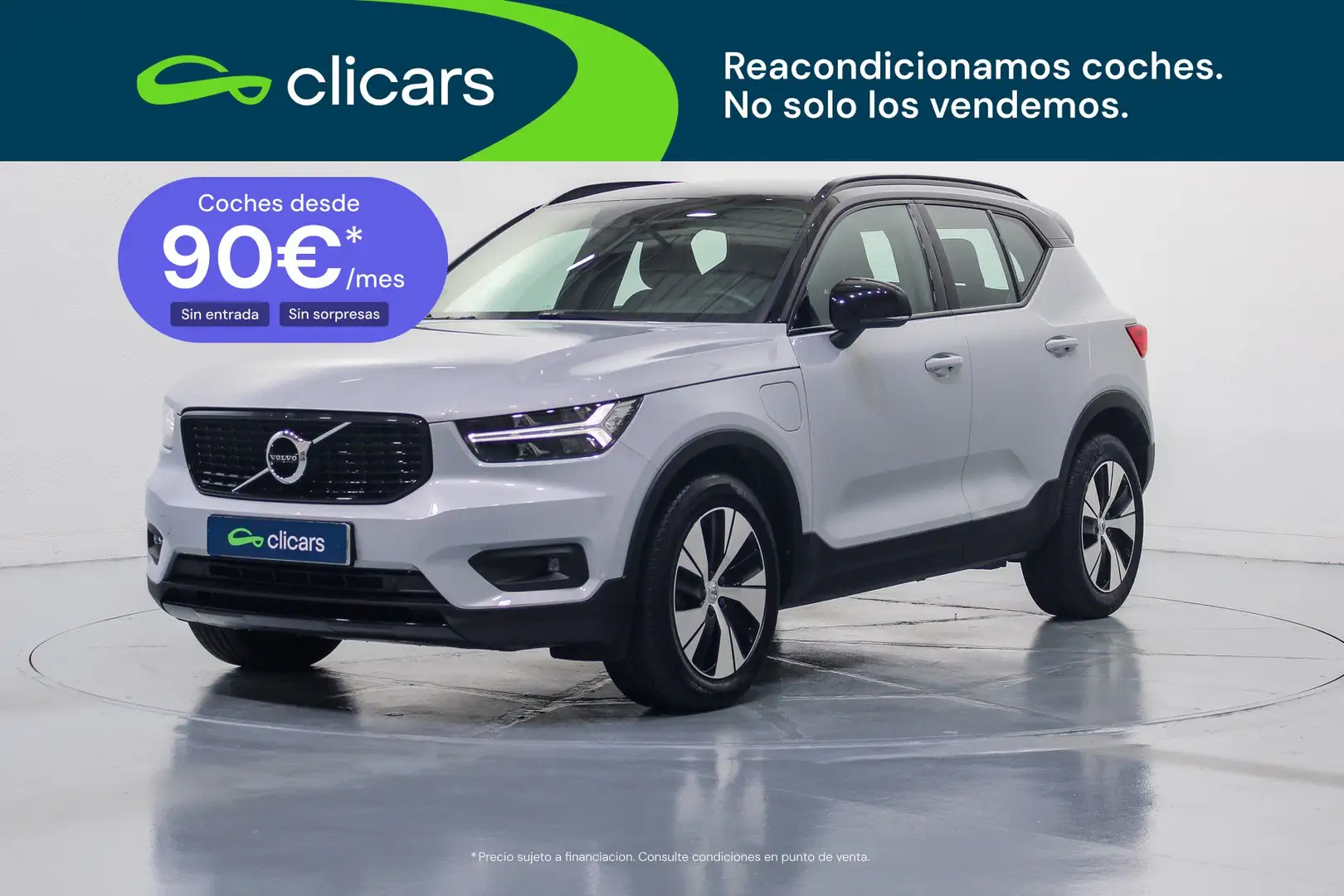 Volvo XC40 T4 Recharge R-Design Expression Aut. Plateado - 1