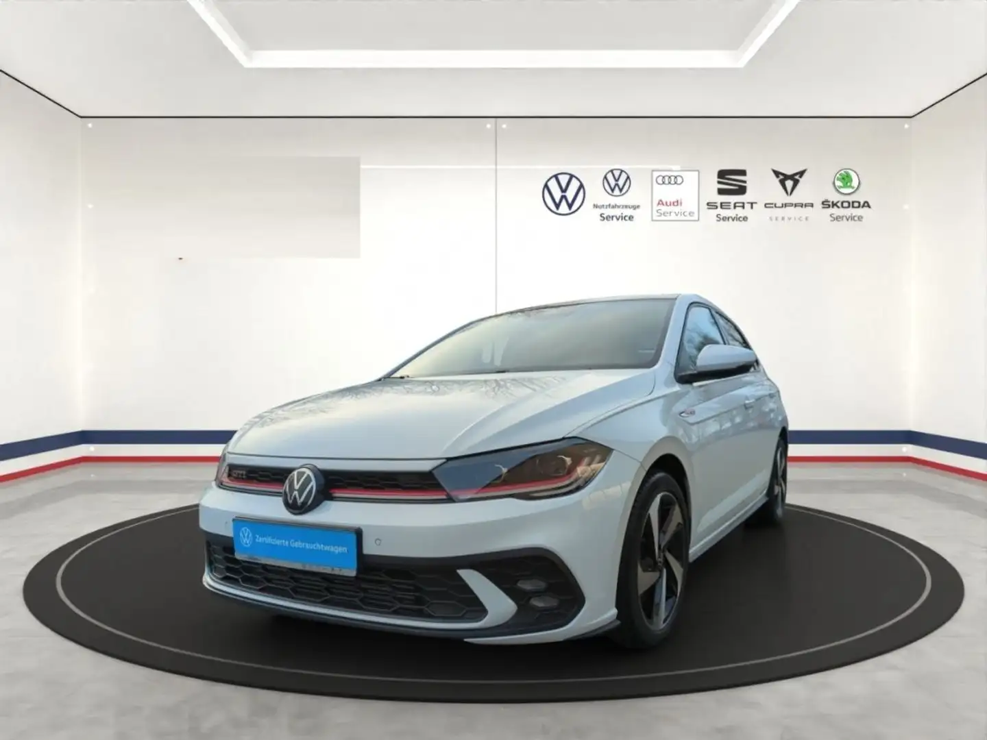 Volkswagen Polo GTI VI 2.0 TSI 207Ch DSG NAV, RFK, SHZ, ACC, DAB , Blanc - 1