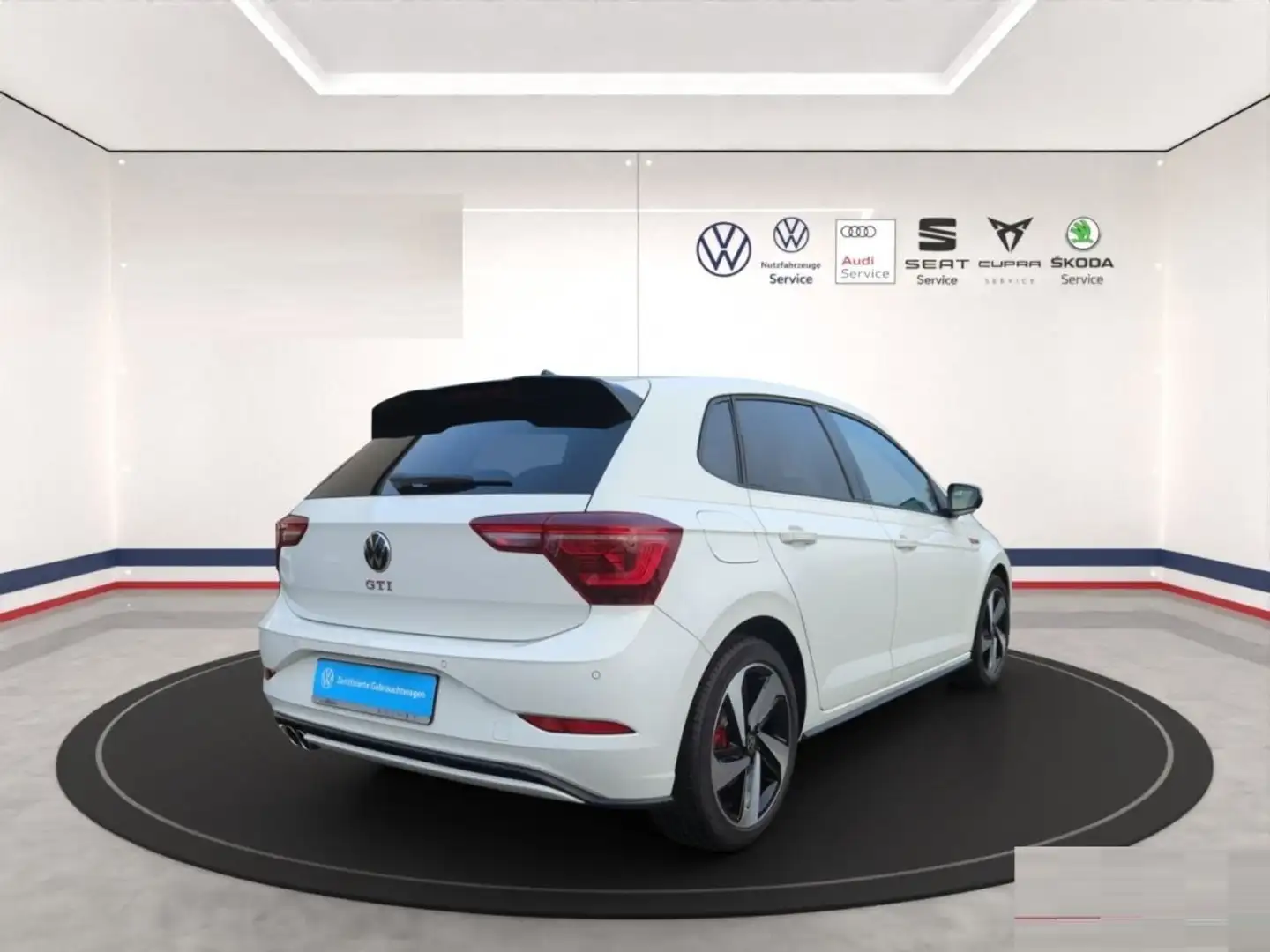 Volkswagen Polo GTI VI 2.0 TSI 207Ch DSG NAV, RFK, SHZ, ACC, DAB , Blanc - 2