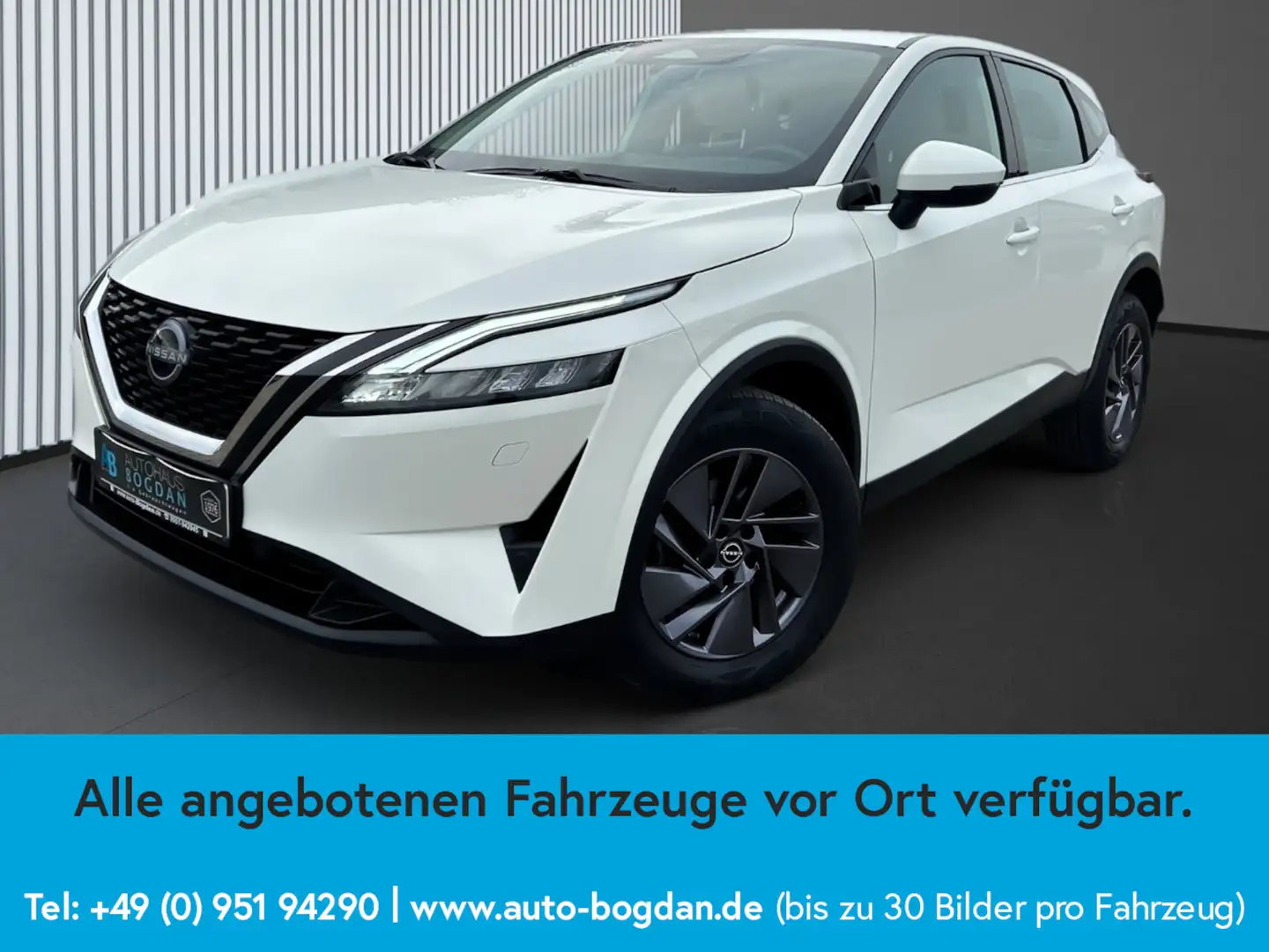 Nissan Qashqai 1,3 MHEV Xtronic Acenta Automatik LED Weiß - 2