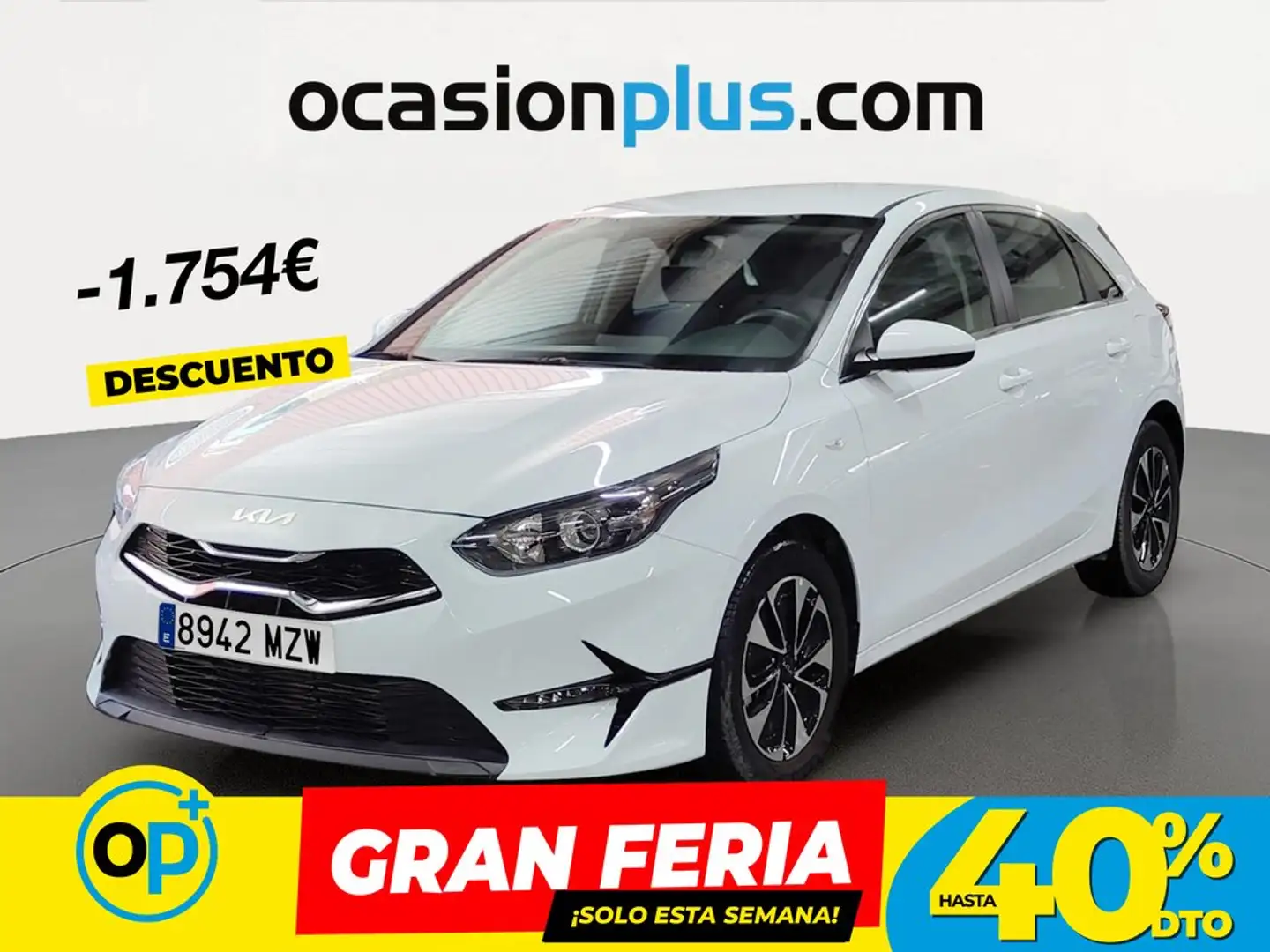 Kia Ceed / cee'd 1.0 T-GDI Drive 100 Blanco - 1