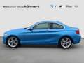 BMW 220 i Coupe Advantage SD SpurAss Navi ParkAss adFw. Bleu - thumbnail 3