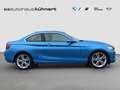 BMW 220 i Coupe Advantage SD SpurAss Navi ParkAss adFw. Bleu - thumbnail 7