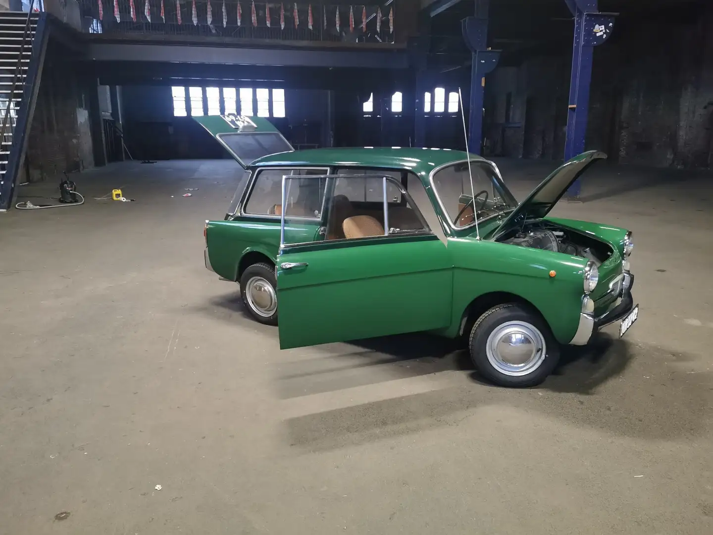 Autobianchi panoramica Grün - 1