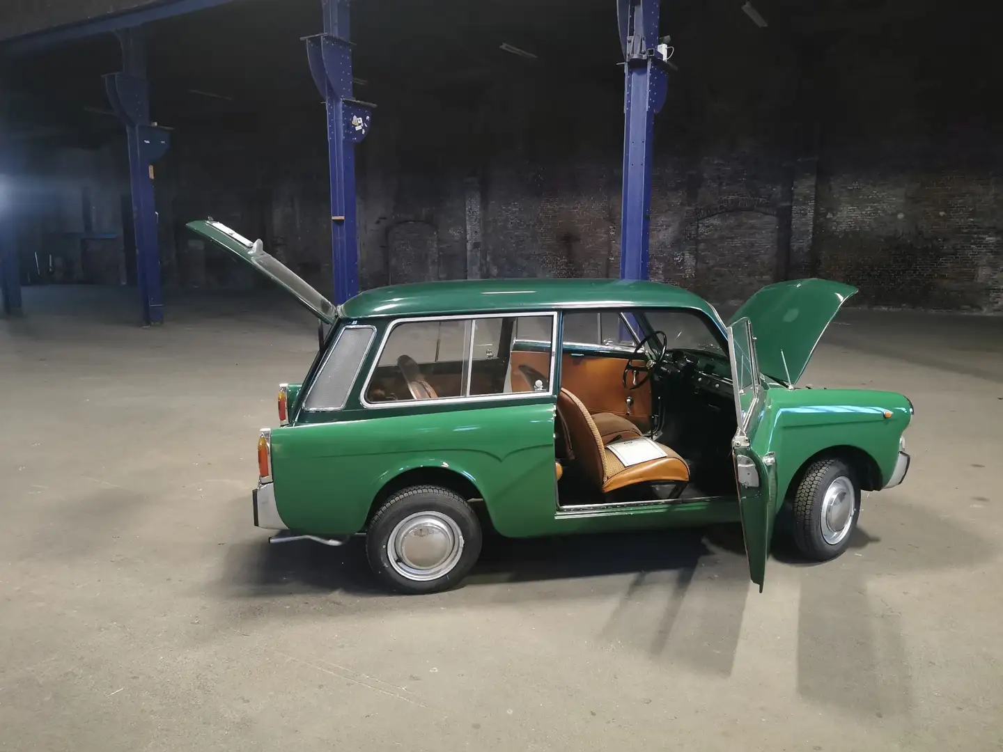 Autobianchi panoramica Grün - 2