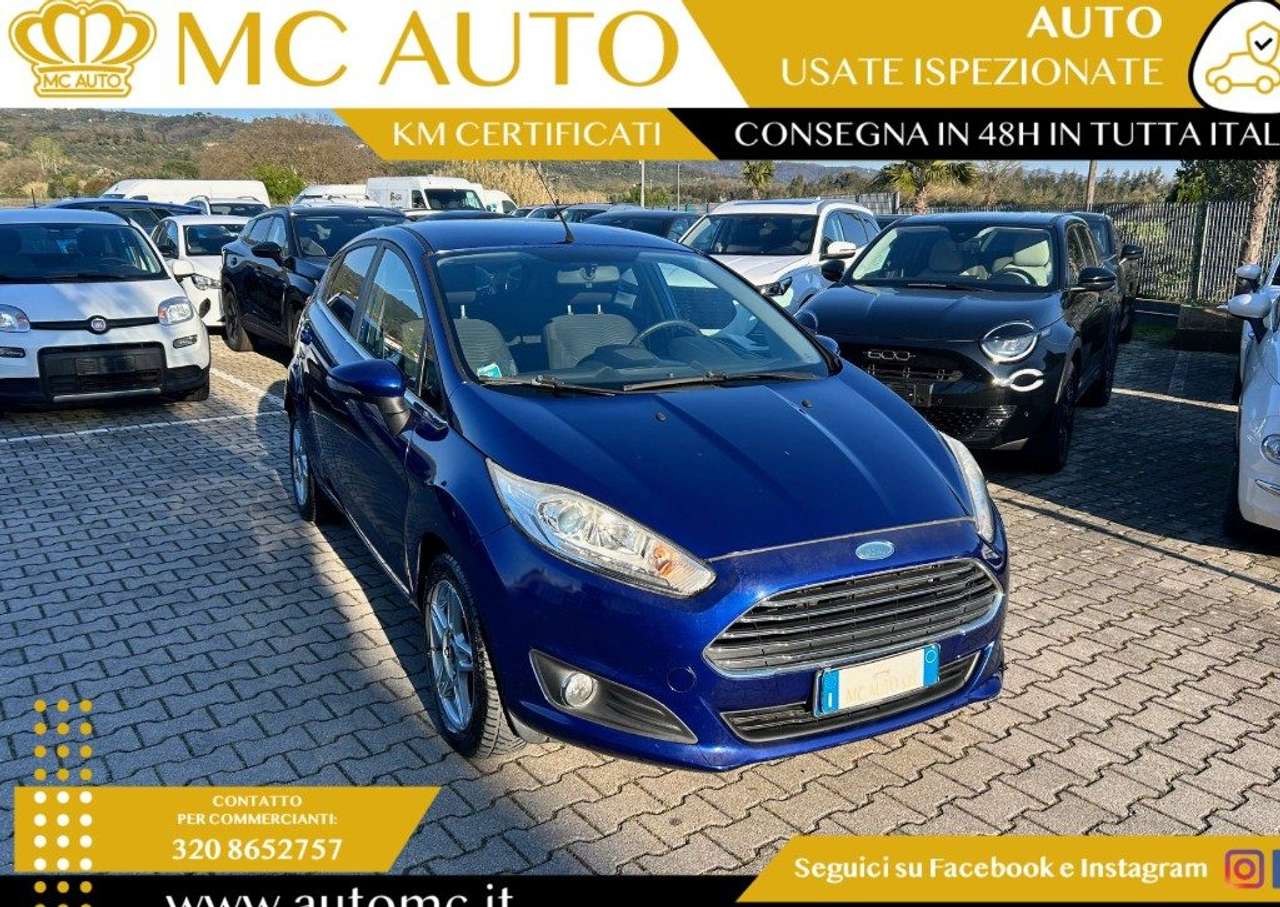 Ford Fiesta 1.5 TDCi 75CV 5 porte Black & White Edition