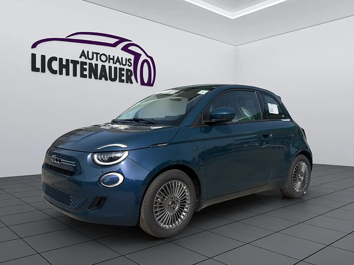 Fiat 500 Hatchback Hybrid Torino Grün - 1