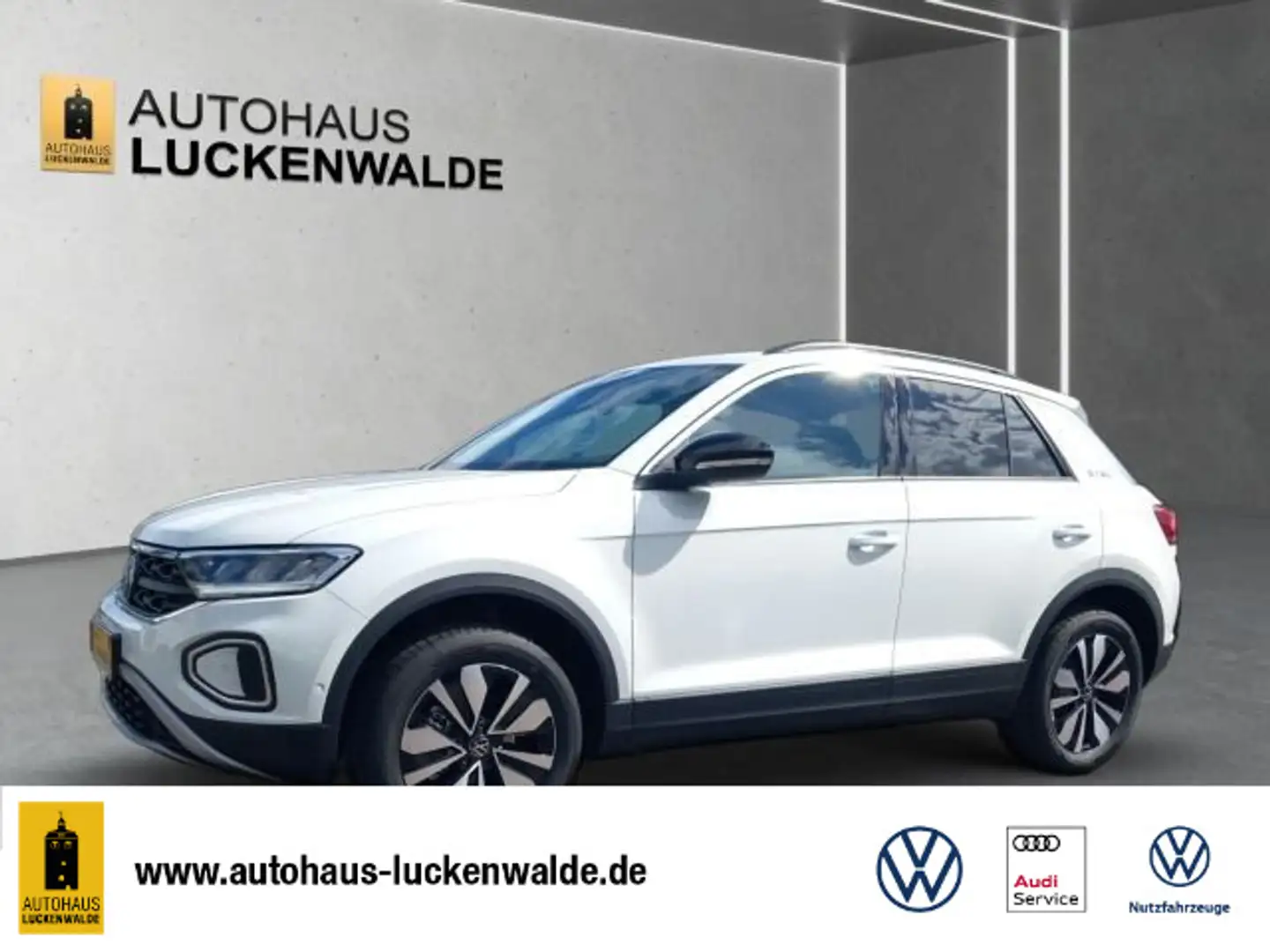 Volkswagen T-Roc 1.5 TSI Goal DSG *ACC*R-CAM*SHZ* Weiß - 1